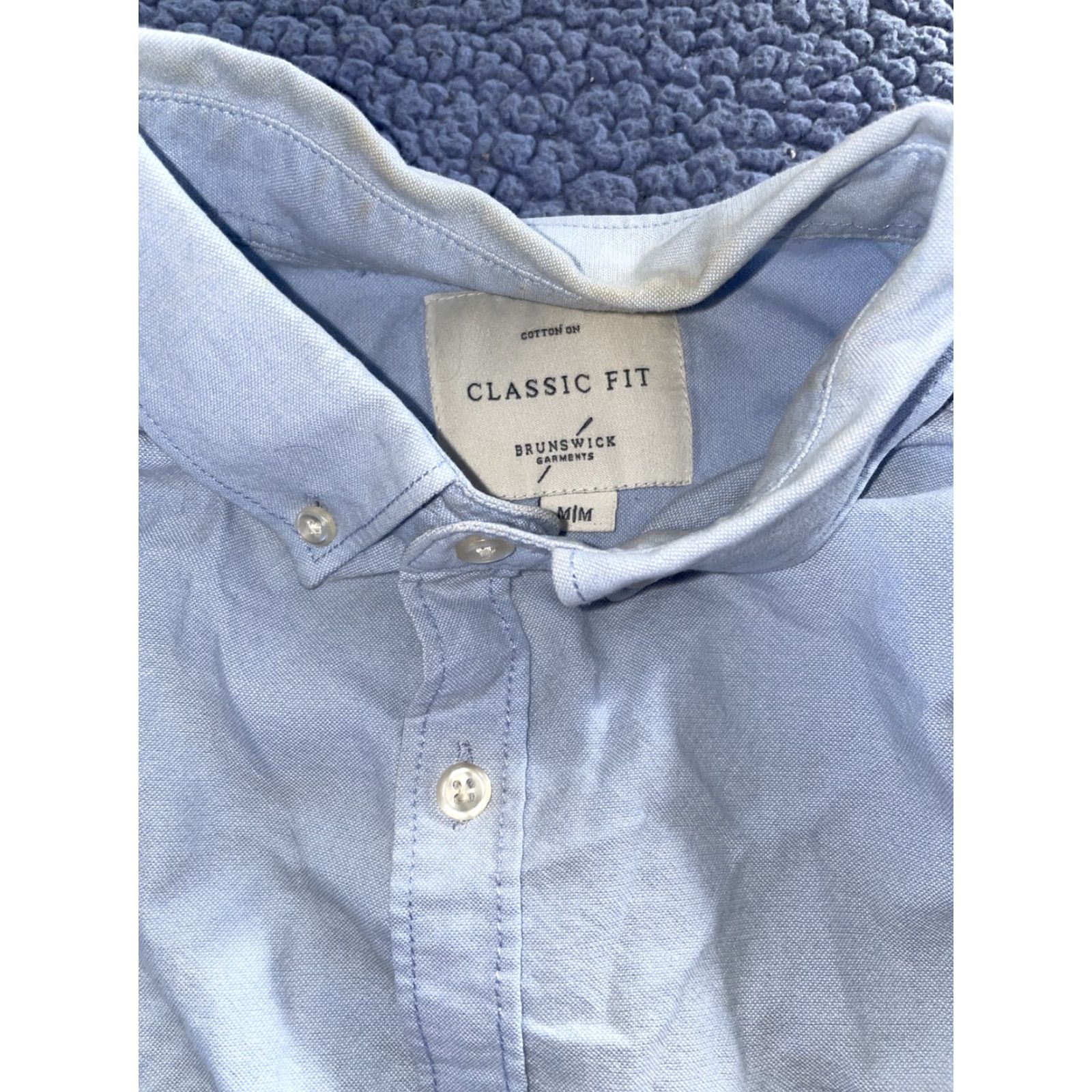 Cotton On blue button up Mens Medium Regular Long Sleeve blue button up mens Medium blue button up Mens Medium Regular Long Sleeve Size US M / EU 48-50 / 2 - 2 Thumbnail