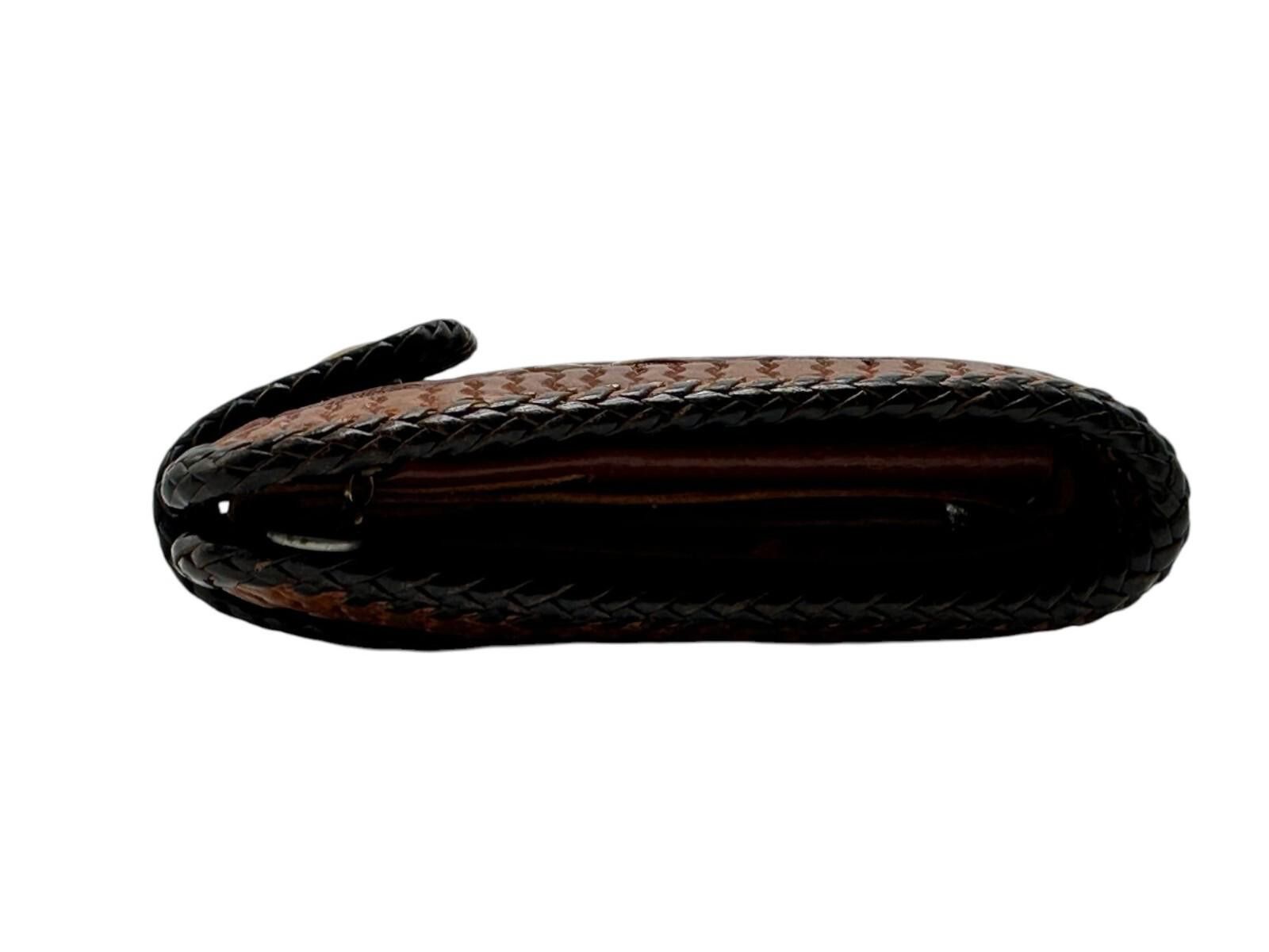 The Unbranded Brand Handcrafted Leather Wallet Floral Embossed Design Size ONE SIZE - 6 Thumbnail