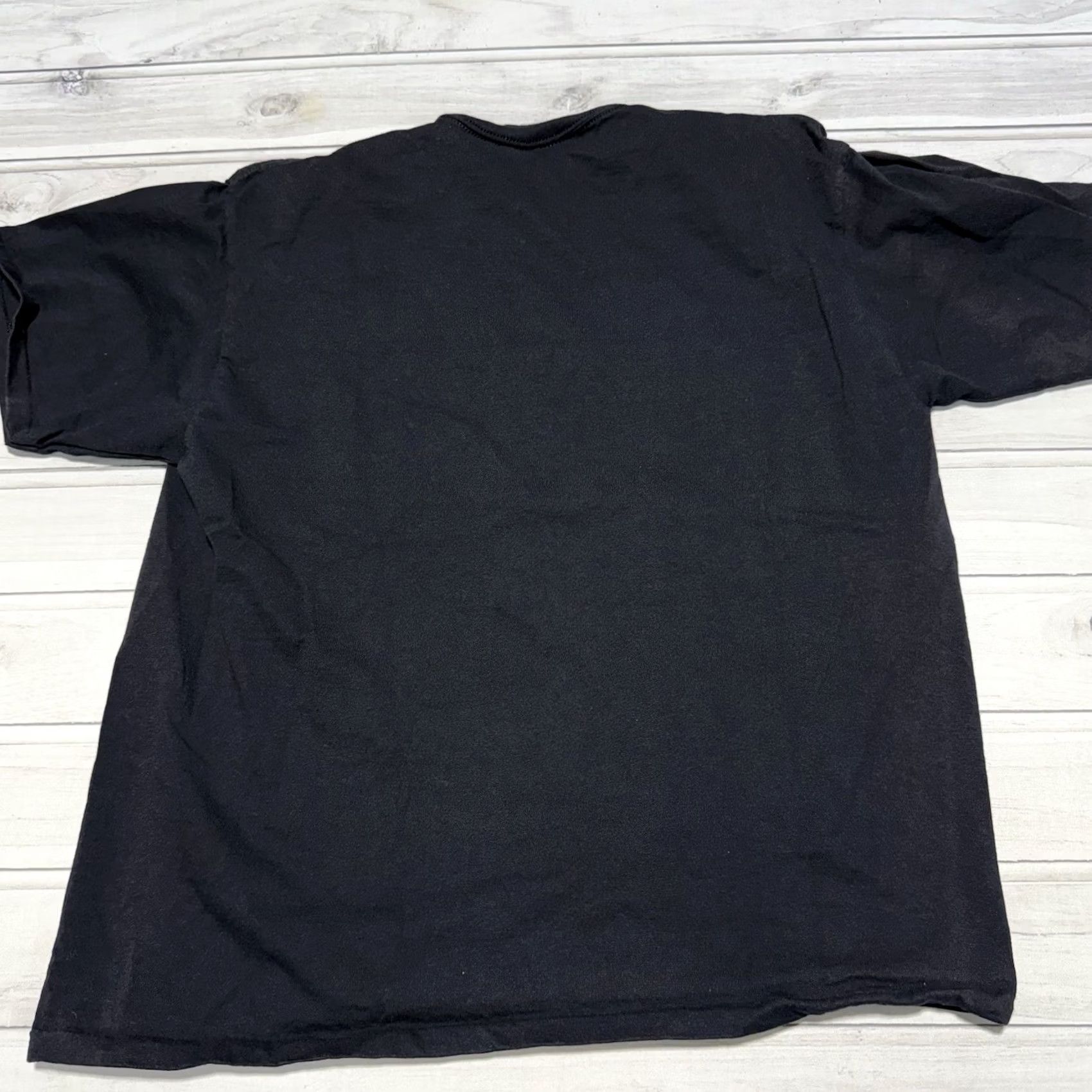 Tultex VINTAGE Smith & Wesson T-Shirt XL Black Crew Neck Short Sleeve Logo Single Stitch Men 1990s 80s 90s Retro Punk Grunge Rock Firearms Guns Size US XL / EU 56 / 4 - 5 Thumbnail