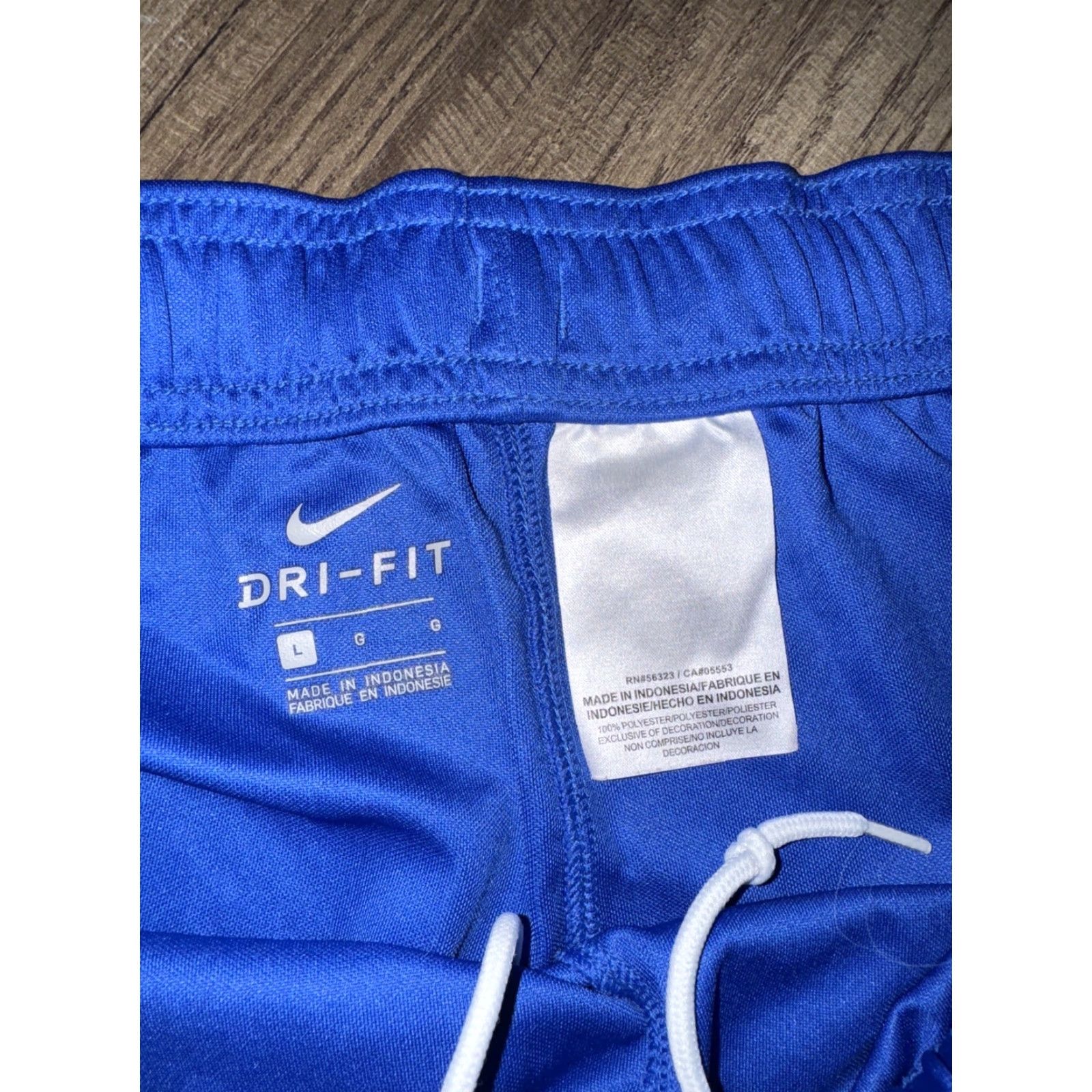Nike Nike Running Shorts Men Blue L 30in Waist 30in Inseam Dri Fit Athletic Regular Size US 30 / EU 46 - 4 Thumbnail