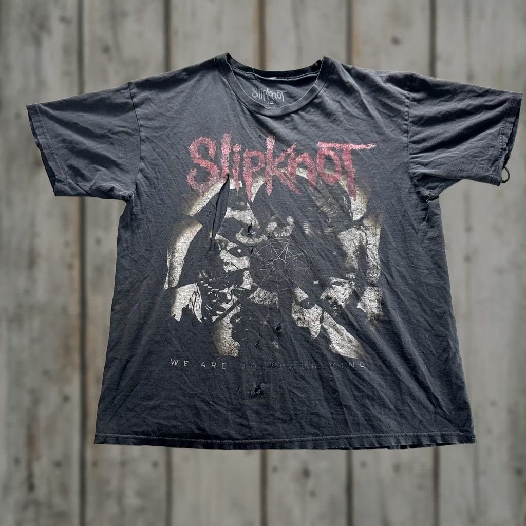 Area VINTAGE Slipknot Shirt Mens 2XL Black Graphic Tee We Are Not Your Kind Distressed Size US XXL / EU 58 / 5 - 1 Thumbnail