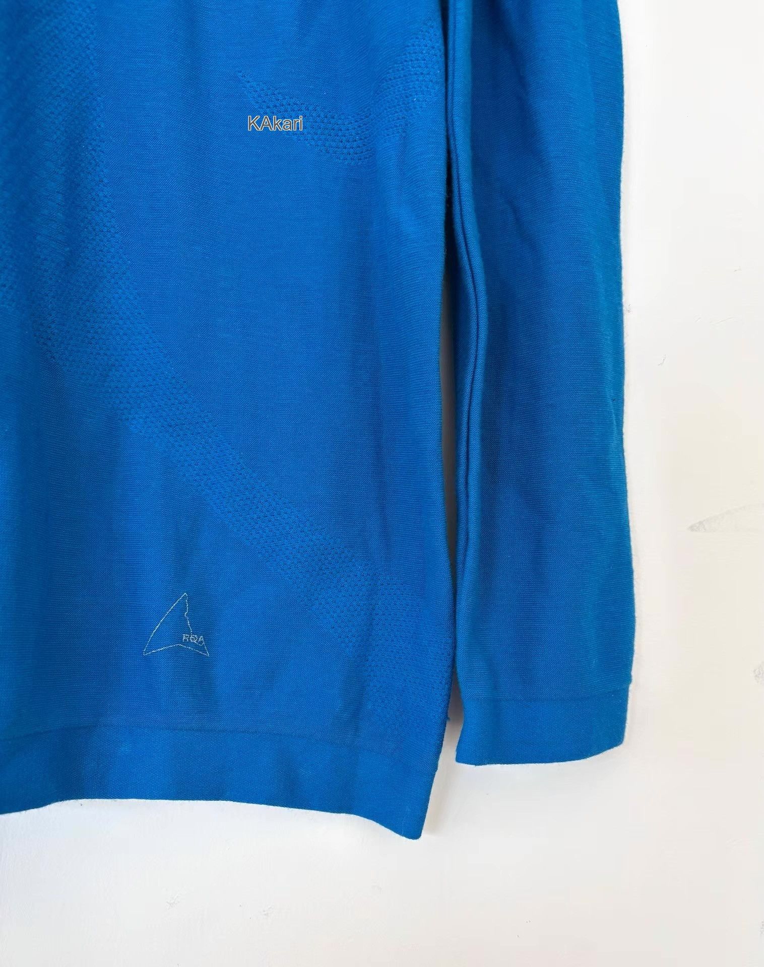 ROA Blue Long Sleeve Crew Neck Shirt XXL Size US XXL / EU 58 / 5 - 5 Thumbnail