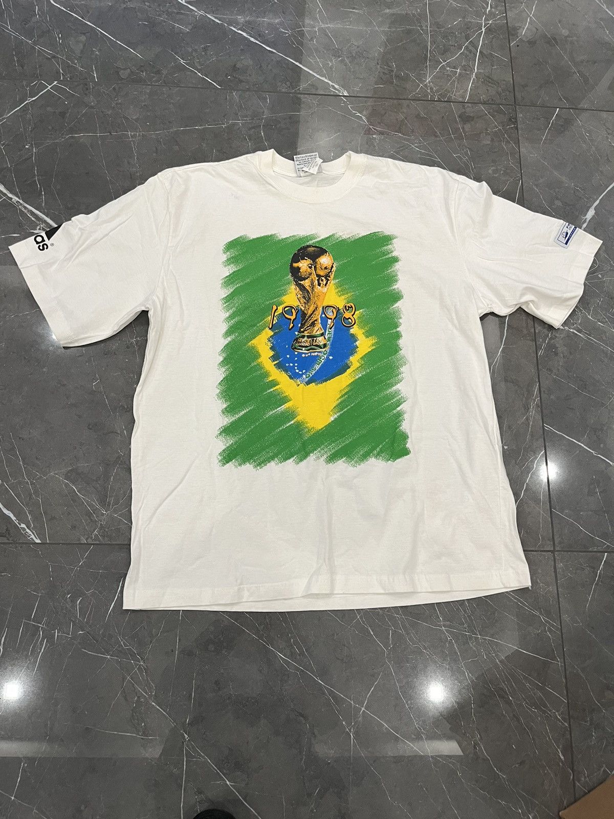 【未使用・送料無料】FRANCE 98 BRASIL Tシャツ ワールドカップ France 1998 World Cup T Shirt | Grailed