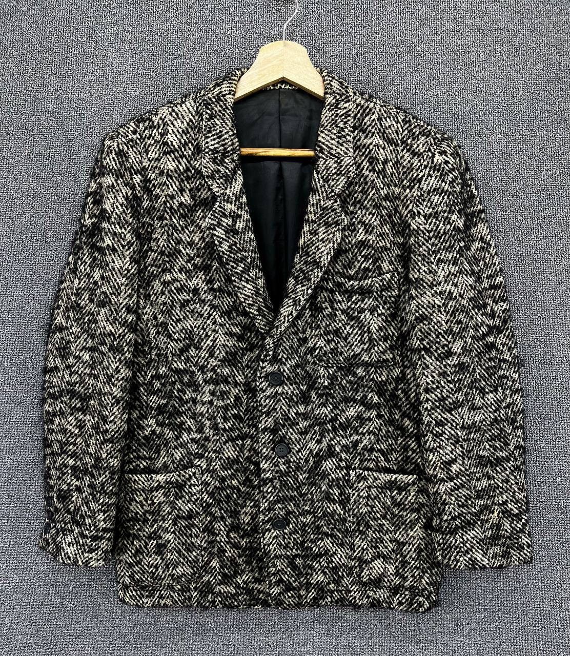 Yohji Yamamoto Vintage Yohji Yamamoto Y’s For Men Wool Button Up Jacket Size US S / EU 44-46 / 1 - 1 Thumbnail