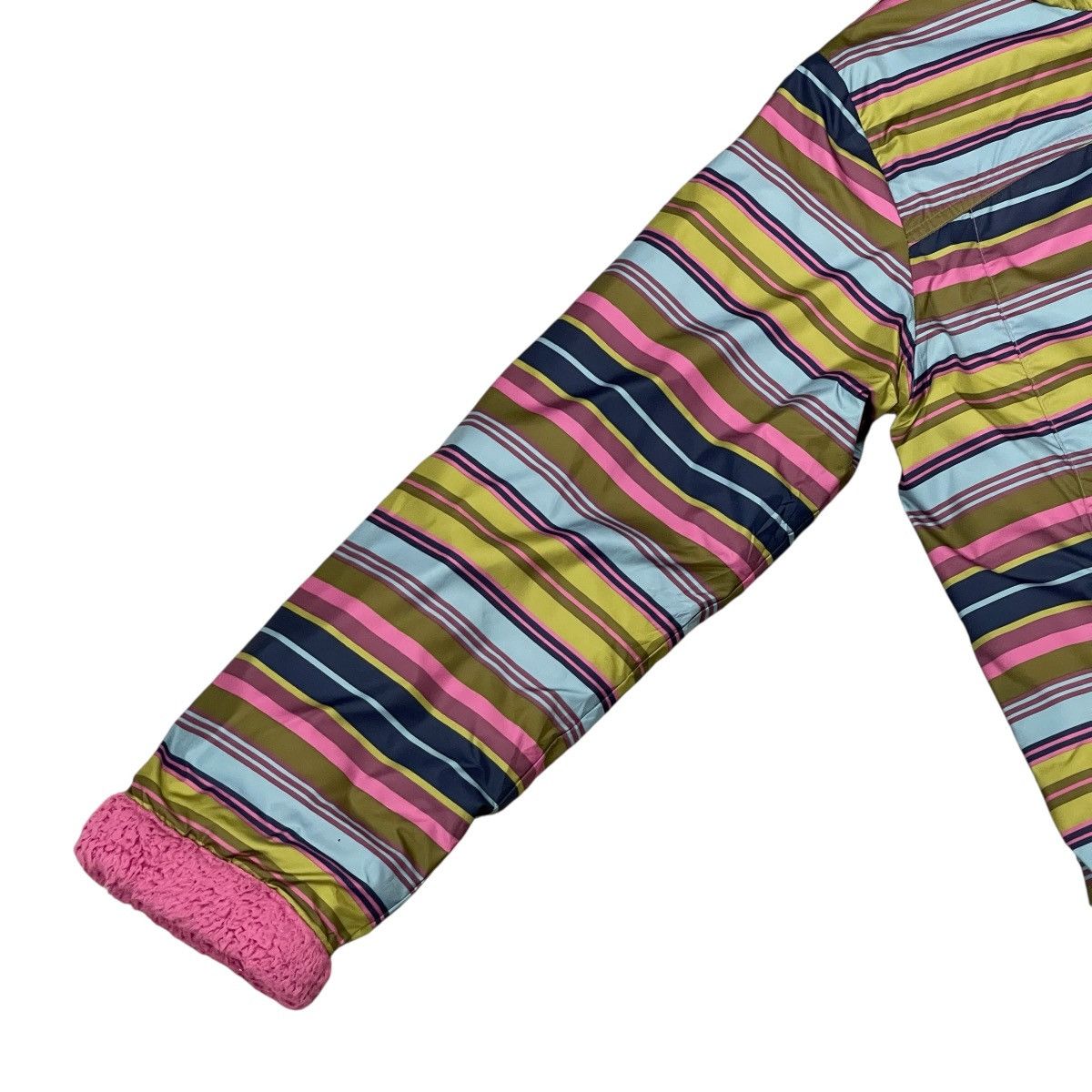 Patagonia Patagonia Reversible Striped Sherpa Fleece Puffer Jacket Size L / US 10 / IT 46 - 7 Thumbnail