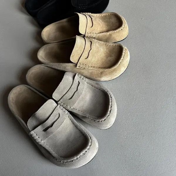 Other Fukuzawa x Miura Suede Slip-On Loafers Size US 8 / EU 41 - 3 Thumbnail