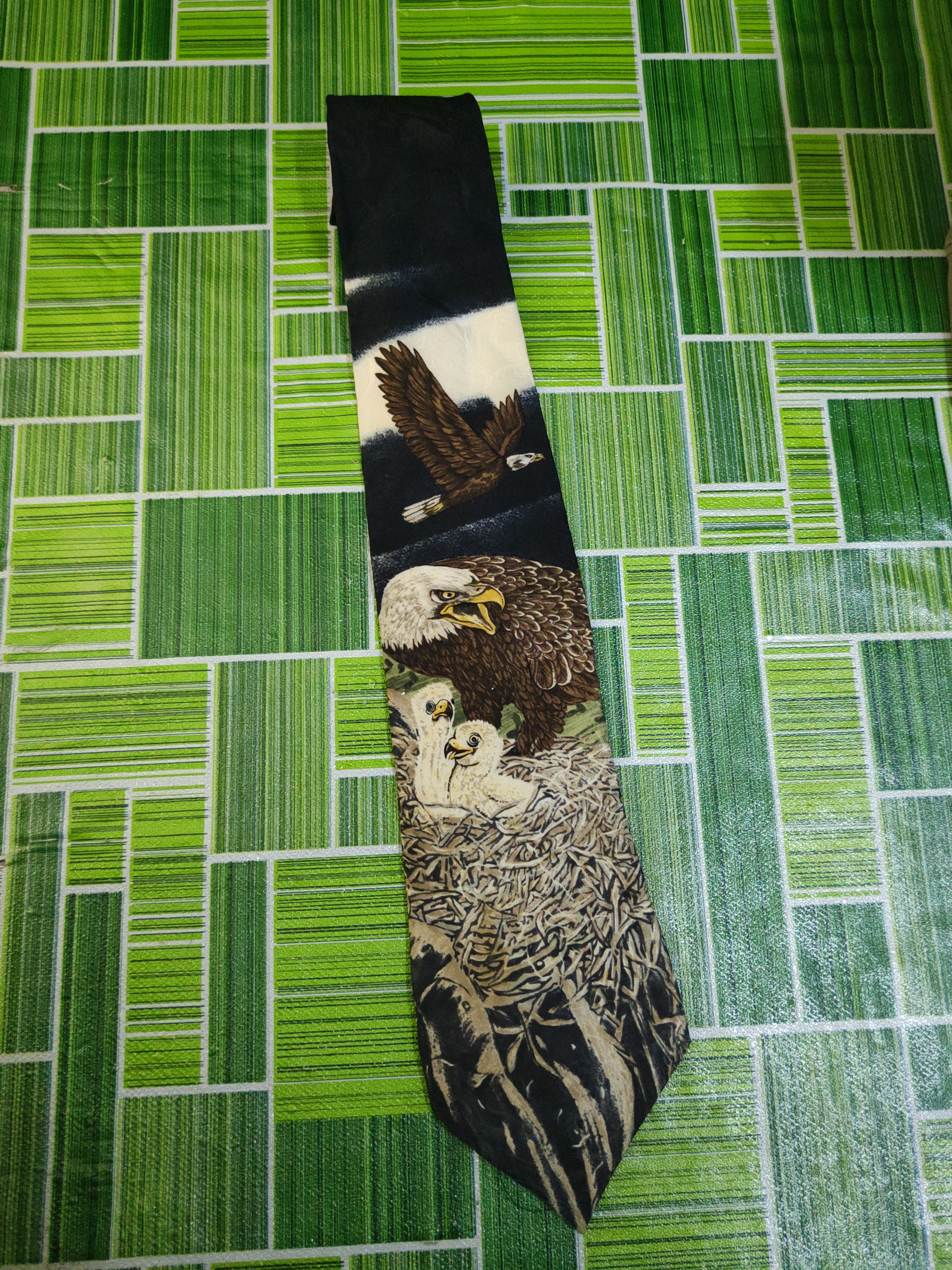 DL 1995 Marc Dennis Endangered Species Silk Ties #S2799T