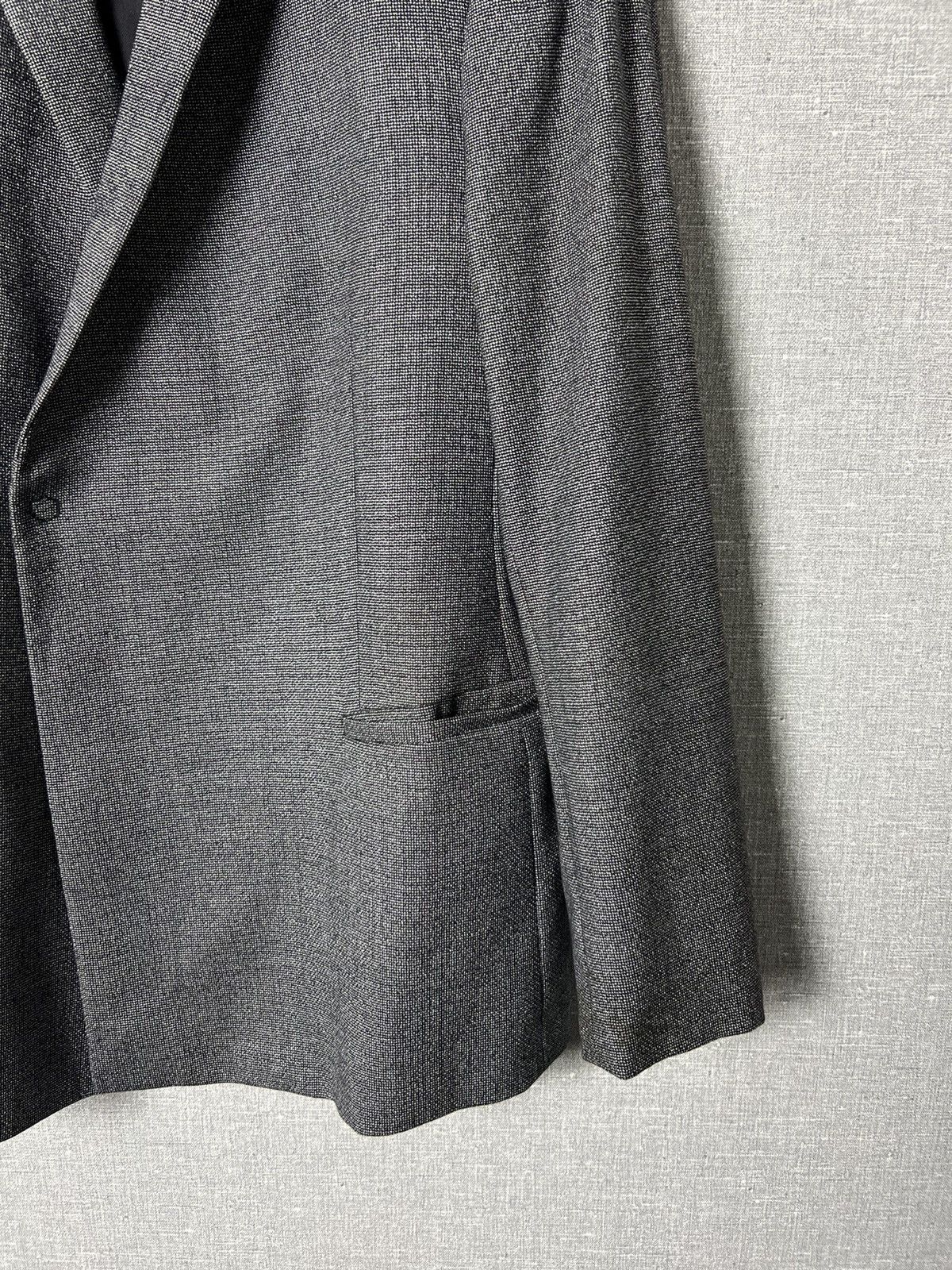 Emporio Armani Emporio Armani Runway Wool Mix Single Breasted Blazer Jacket Size 38R - 3 Thumbnail