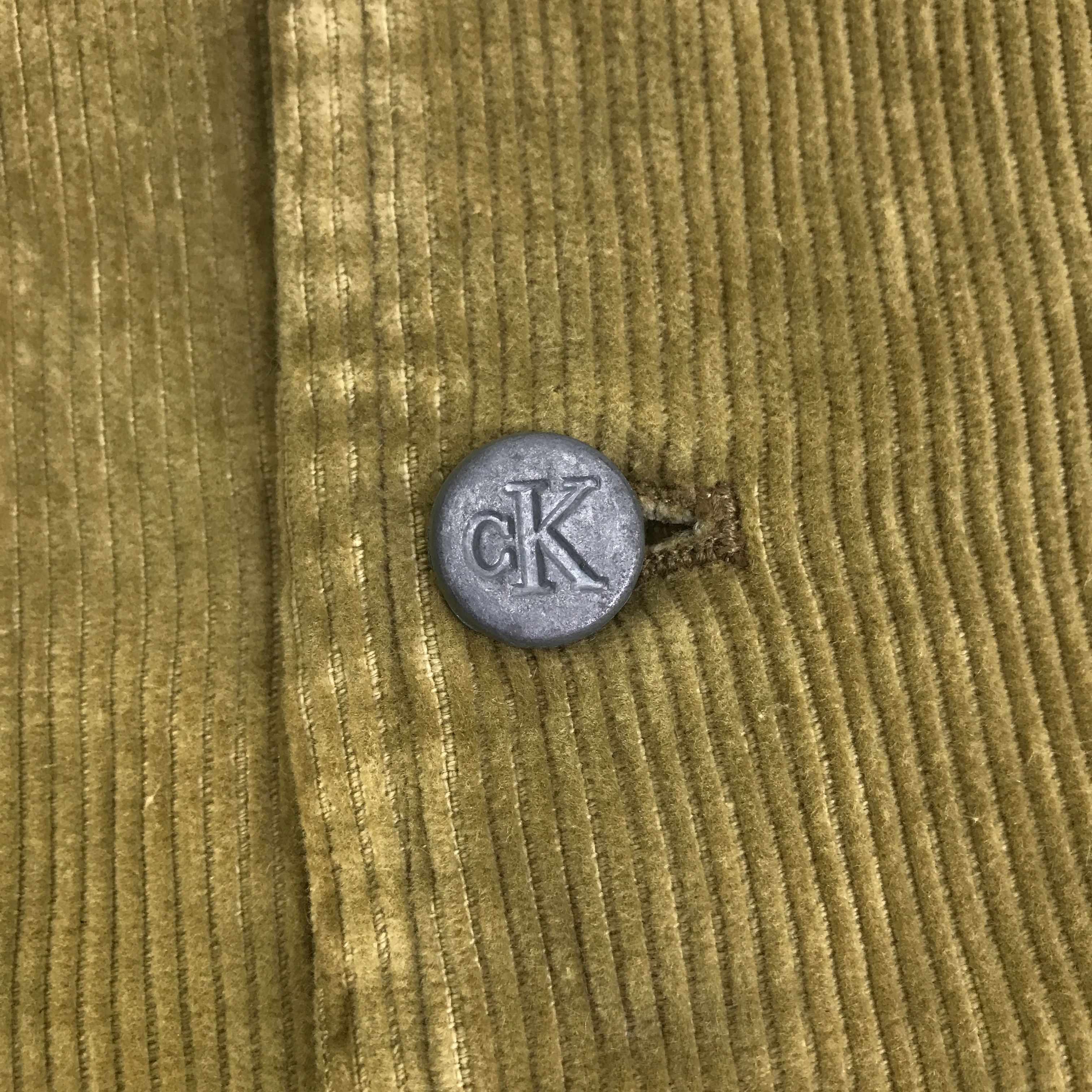 Calvin Klein Vintage Calvin Klein Waistcoats Corduroy Vest K124B10 Size US M / EU 48-50 / 2 - 6 Thumbnail