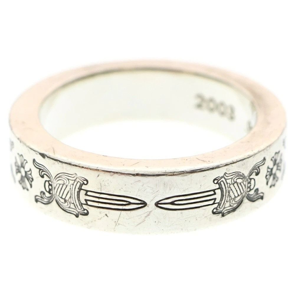 Chrome Hearts 9.5 OFFER OK! CHROME HEARTS 6mm SPACER DAGGER RING SILVER Size ONE SIZE - 5 Thumbnail