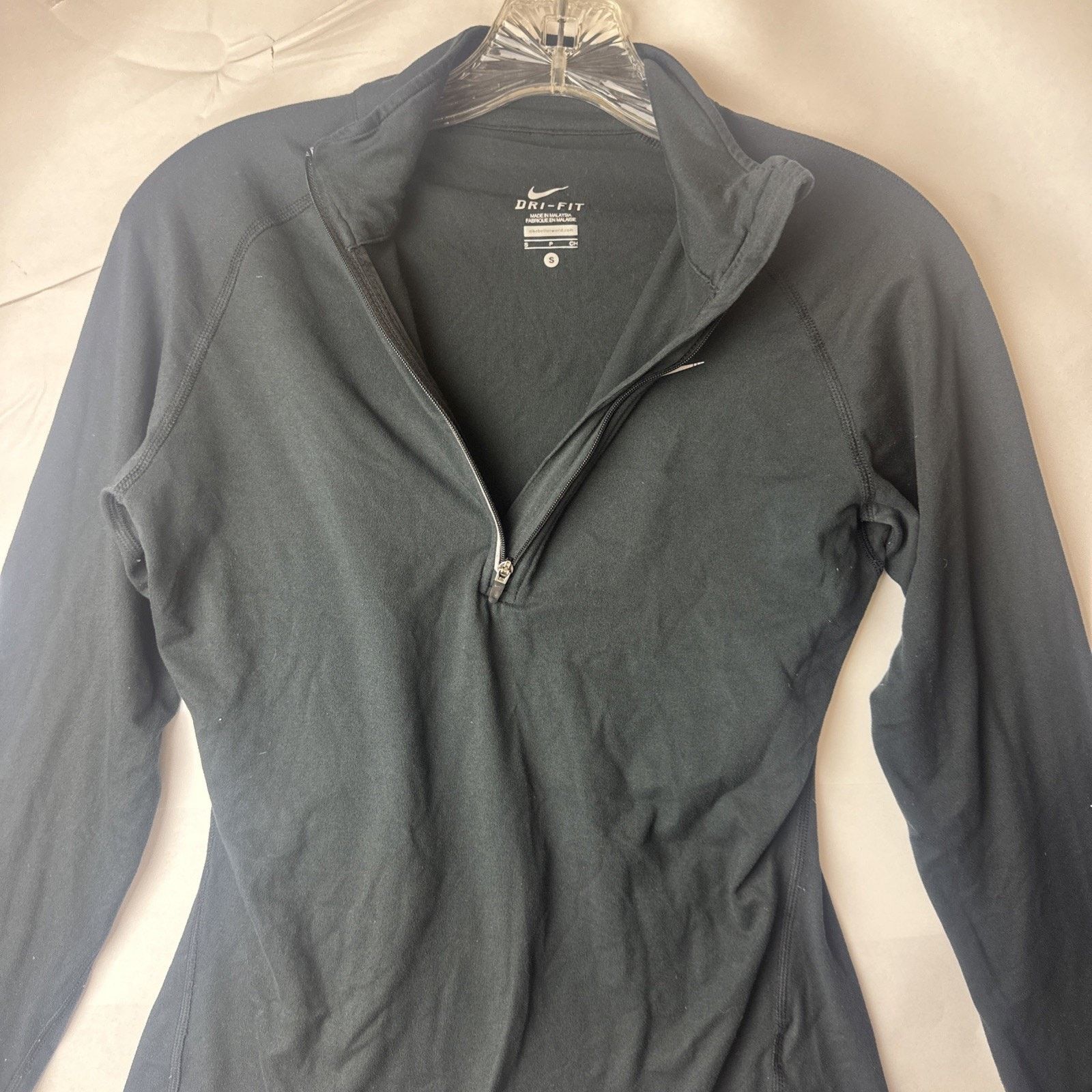 Nike Women’s NIKE Running Dri-Fit Pullover Gray - Small Size S / US 4 / IT 40 - 6 Thumbnail