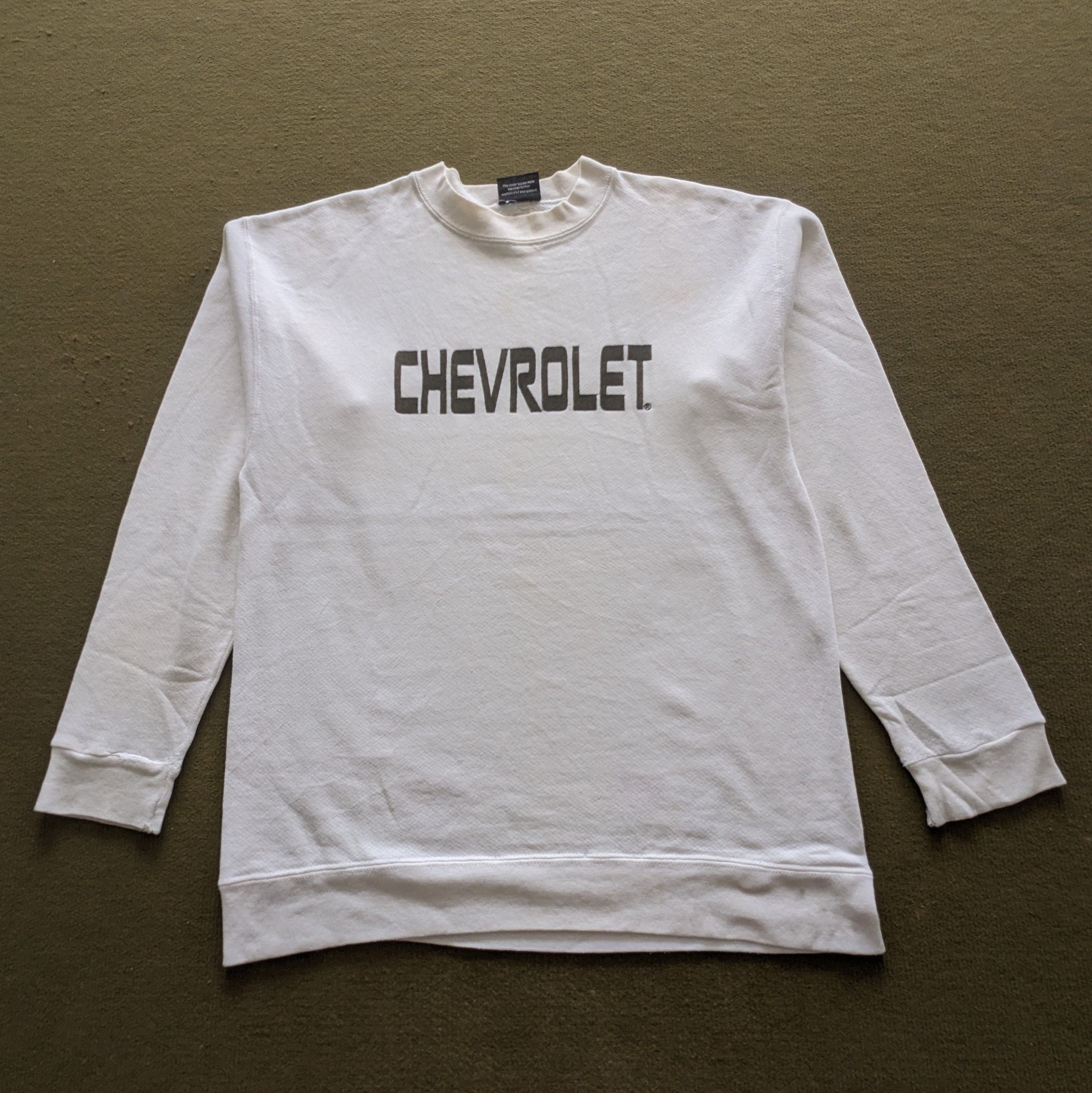 Chevrolet Vintage CHEVROLET Automobile Motorsports Sweatshirt Size US M / EU 48-50 / 2 - 1 Thumbnail