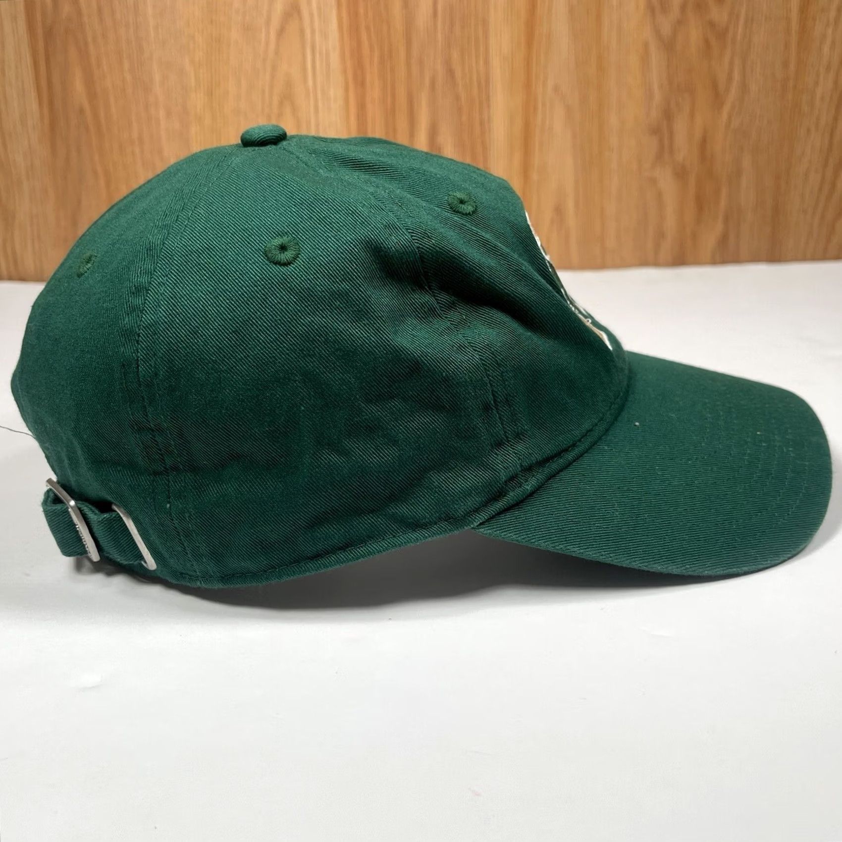 Adidas Adidas Unknown Letter “H” Adult Adjustable StrapBack Baseball Hat Cap Green Size ONE SIZE - 5 Thumbnail