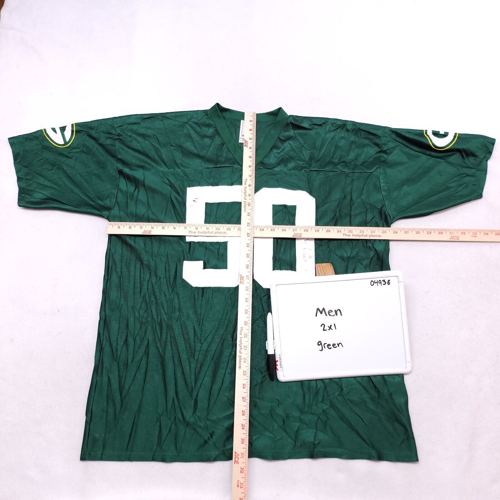 NFL NFL Green Bay Pakcers #50 Hawk Football Jersey Mens Size 2XL Size US XXL / EU 58 / 5 - 7 Thumbnail