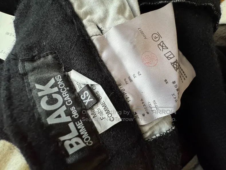 Comme des Garcons Comme Des Garcons size XS Black, Wool Five-Quarter Pants Size 23" - 6 Thumbnail