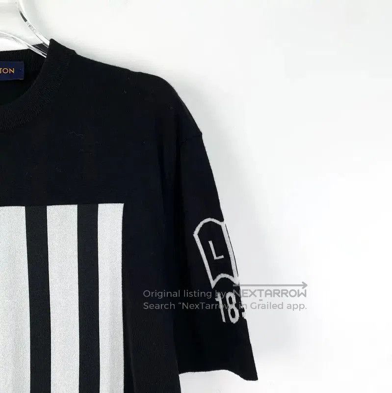 Louis Vuitton Louis Vuitton Black Wool Men's T-Shirt XS . Size US XS / EU 42 / 0 - 3 Thumbnail