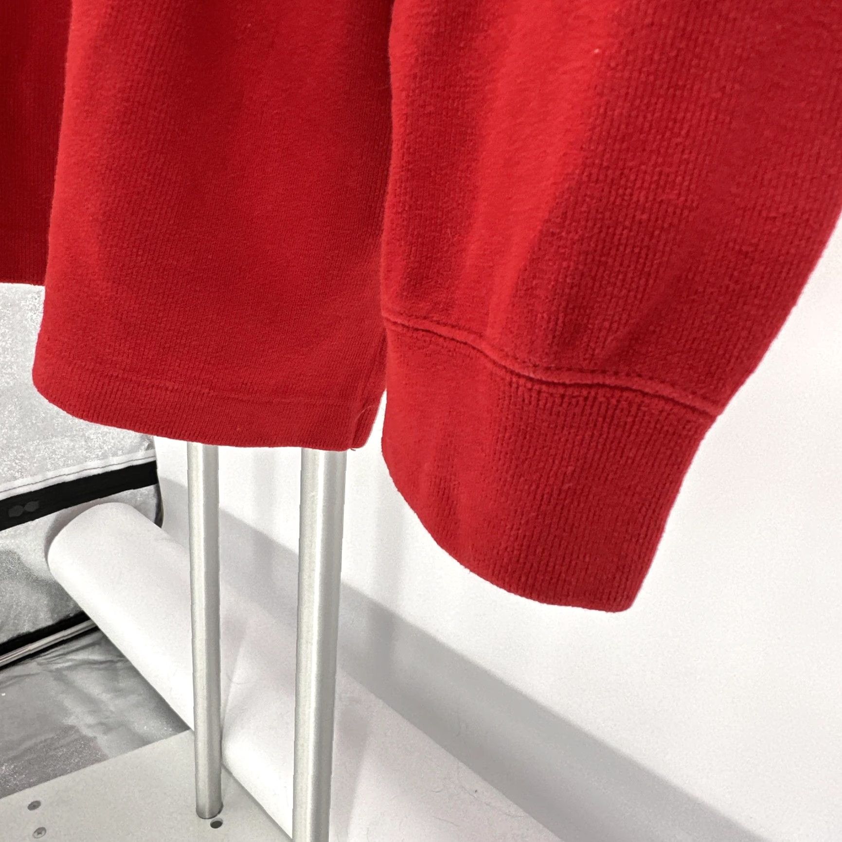Polo Ralph Lauren VINTAGE Polo Ralph Lauren Sweater Mens 4XLT Red Quarter Zip Mock Neck Pullover Knit Size US XXL / EU 58 / 5 - 3 Thumbnail