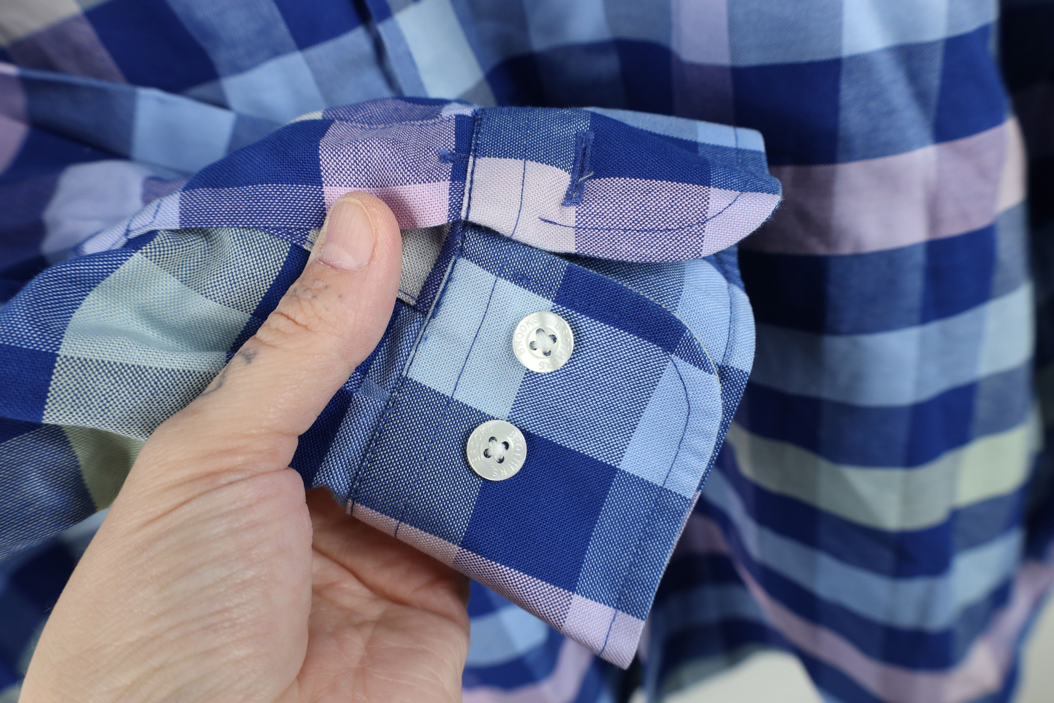 Brooks Brothers Vintage Brooks Brothers Cotton Button Down Shirt Plaid Size US L / EU 52-54 / 3 - 7 Thumbnail