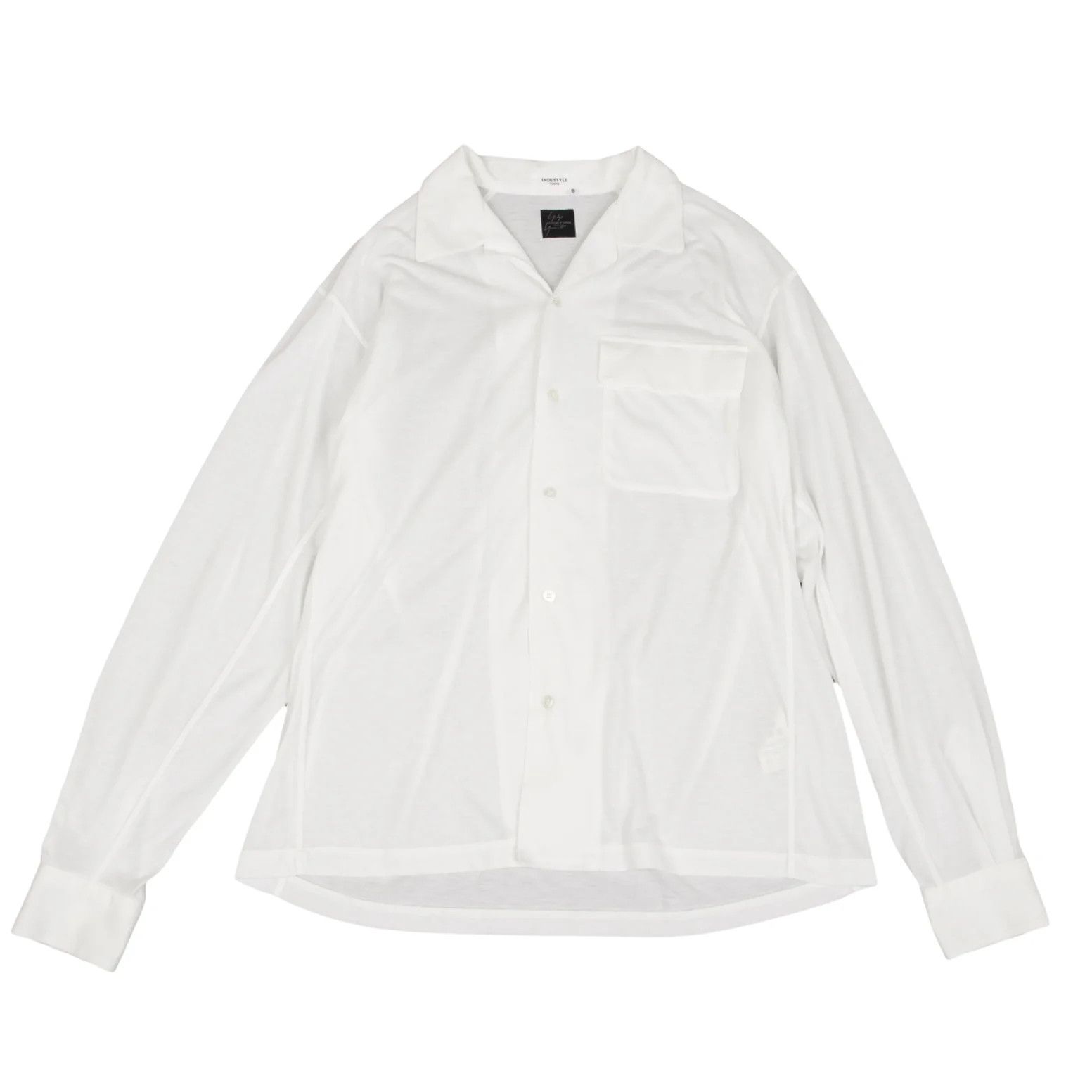 Yohji Yamamoto YOHJI YAMAMOTO COSTUME D’HOMME Open Collar Shirt Size US S / EU 44-46 / 1 - 1 Thumbnail
