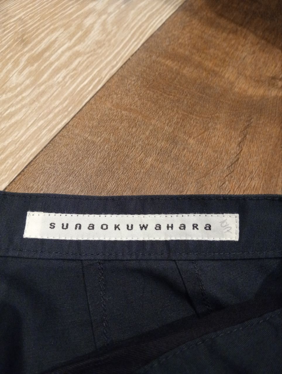 Issey Miyake SUNAOKUWAHARA by ISSEY MIYAKE CROPPED PANTS Size US 29 - 5 Thumbnail