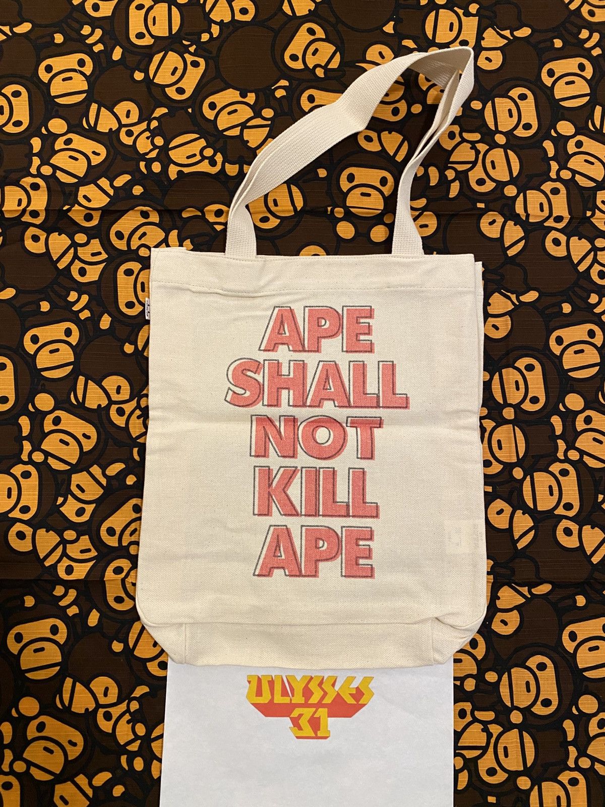 Bape Baby Milo Baby Lisa Canvas Tote Size ONE SIZE - 5 Thumbnail