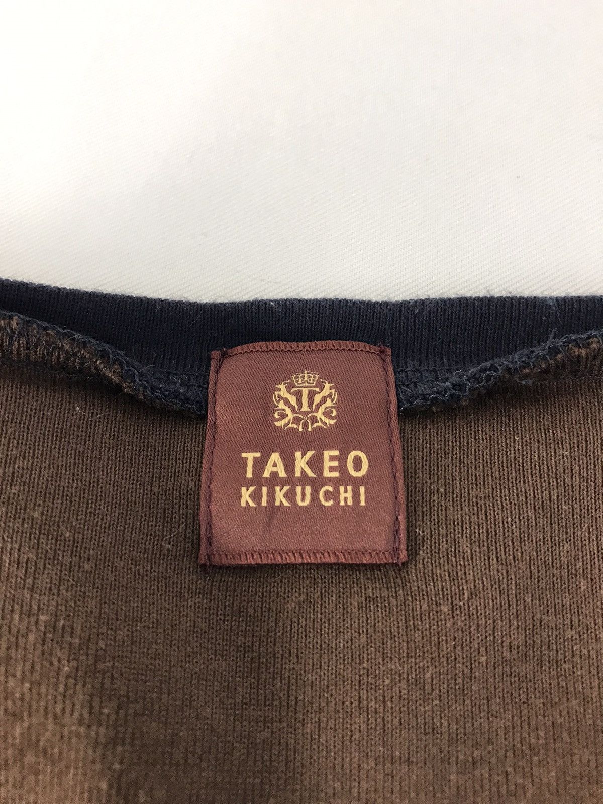 Japanese Brand × Takeo Kikuchi Vintage Takeo Kikuchi Design Striped Long Sleeve Shirt Size US M / EU 48-50 / 2 - 4 Thumbnail