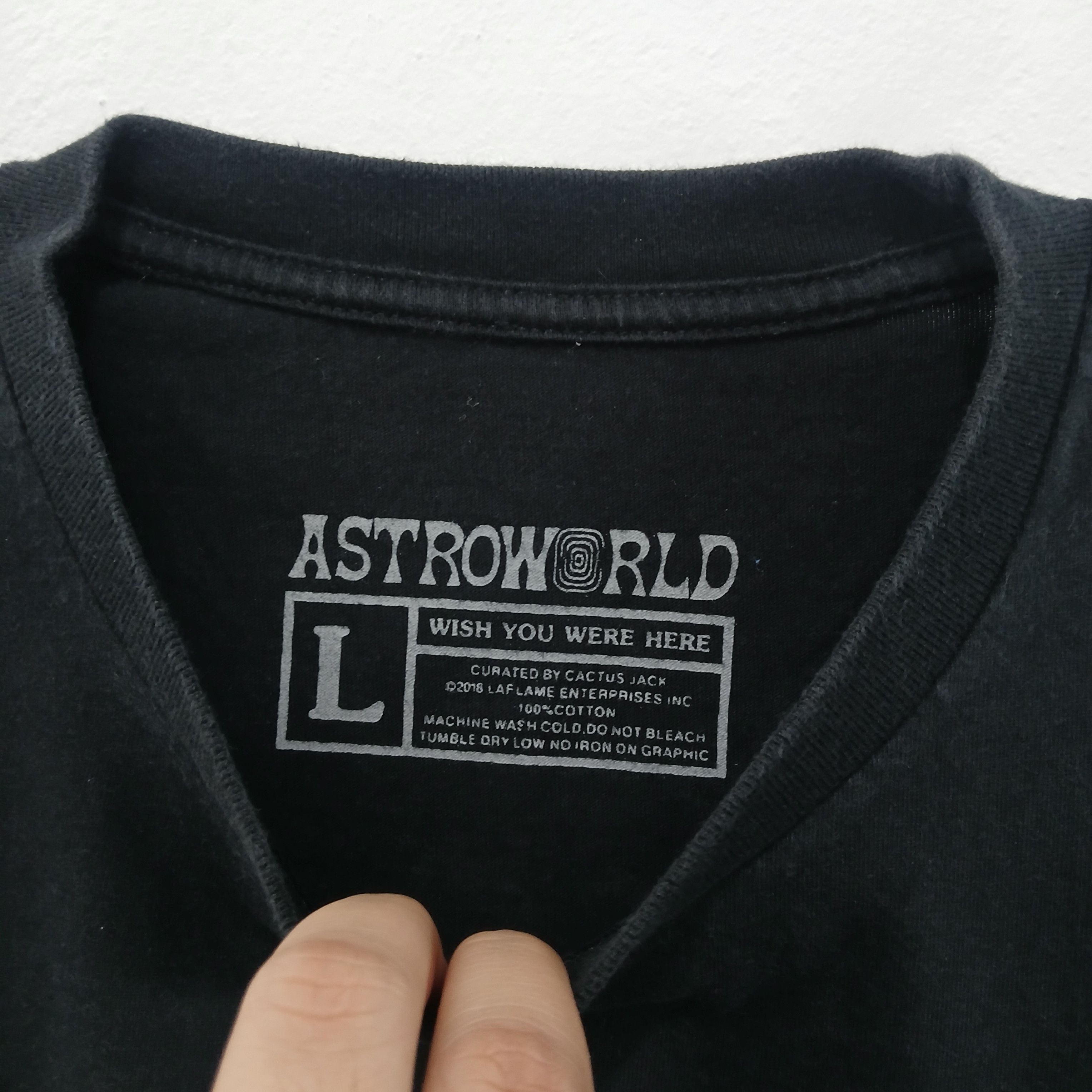 Travis Scott Travis Scott Astroworld Tee Size US L / EU 52-54 / 3 - 6 Thumbnail