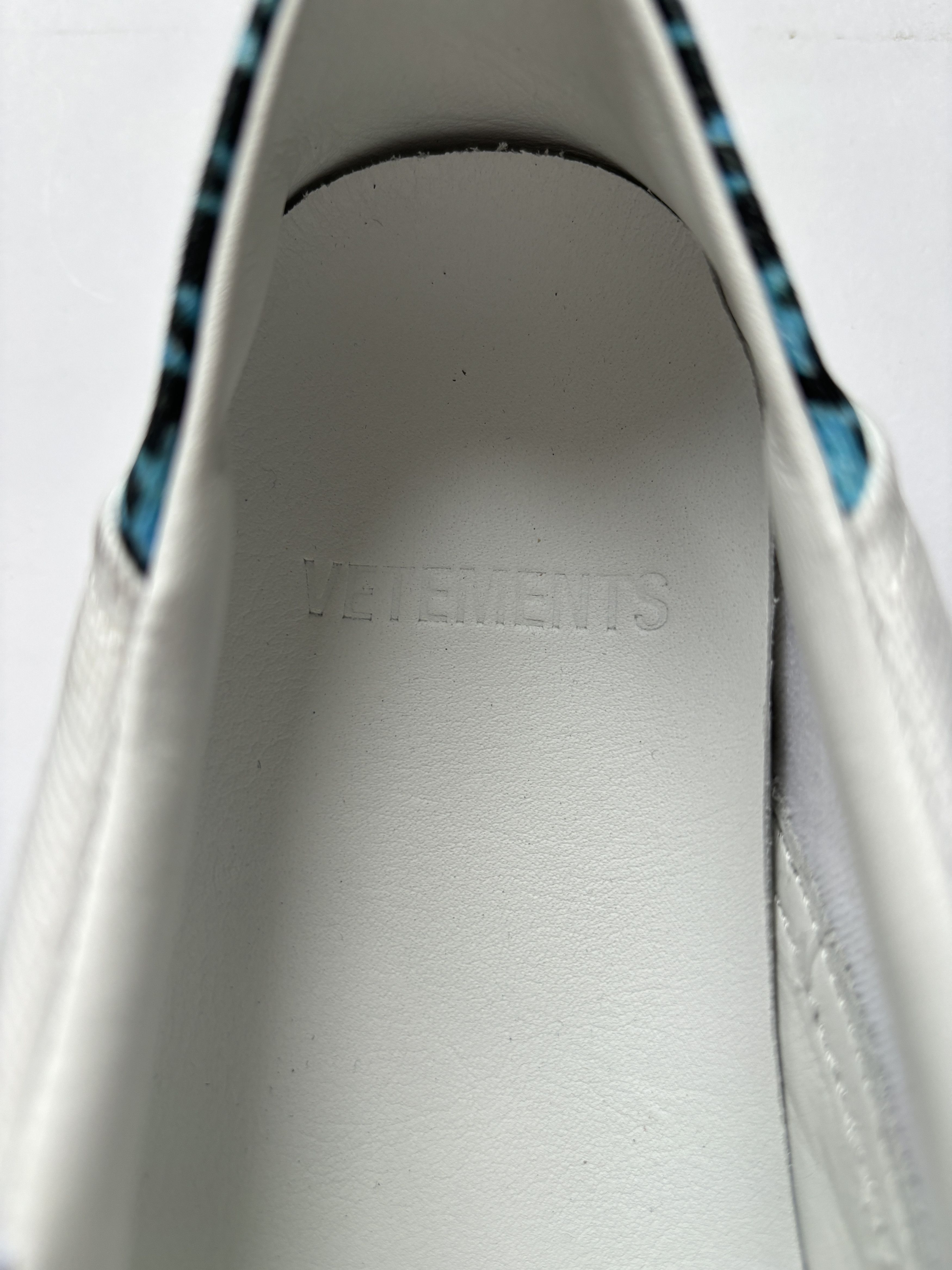 Vetements ⚡️QUICK SALE⚡️2018 Vetements Babouche Skate Sneaker Blue Size US 7 / IT 37 - 8 Thumbnail