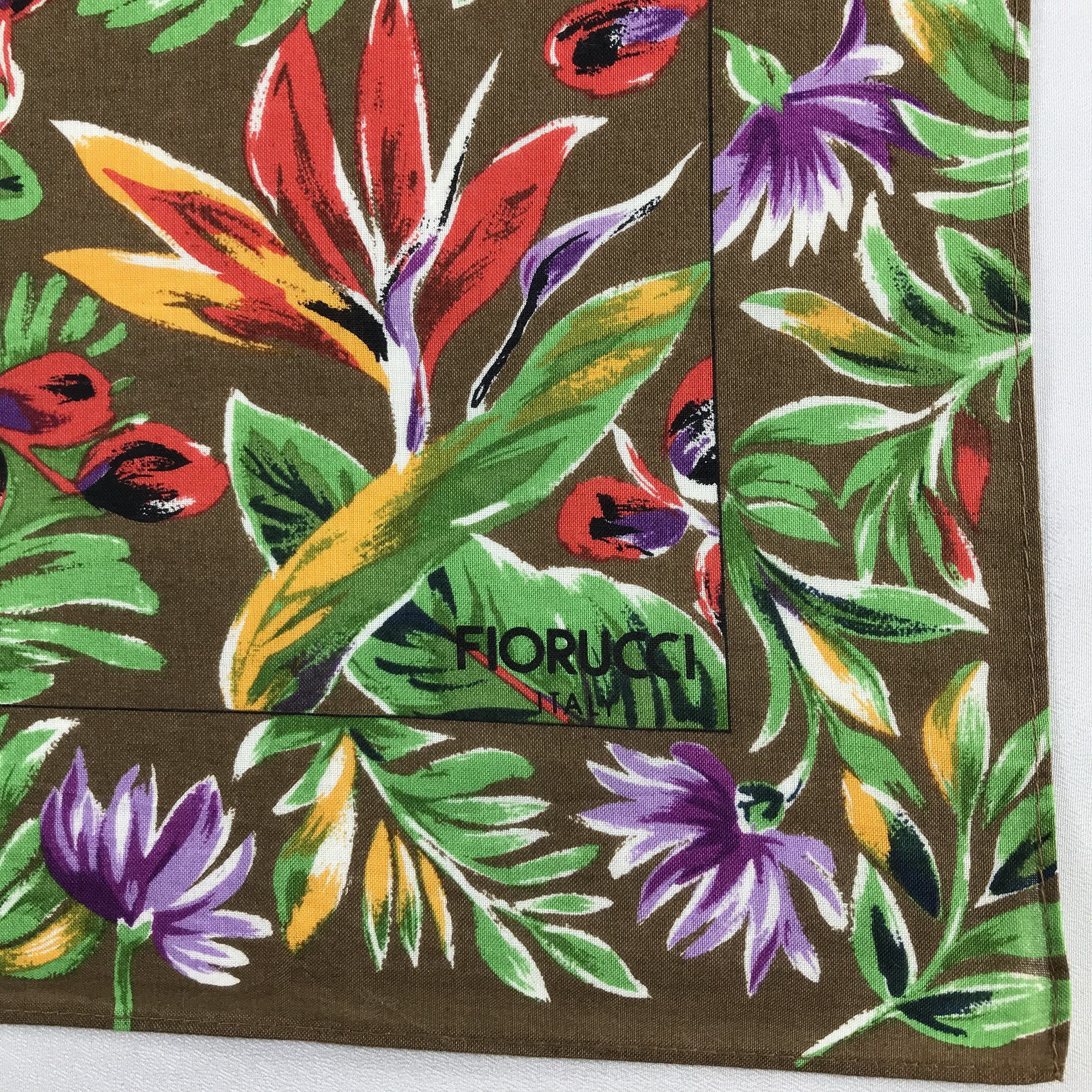 Fiorucci Fiorucci Handkerchief / Bandana / Neckerchief C606 Size ONE SIZE - 6 Thumbnail