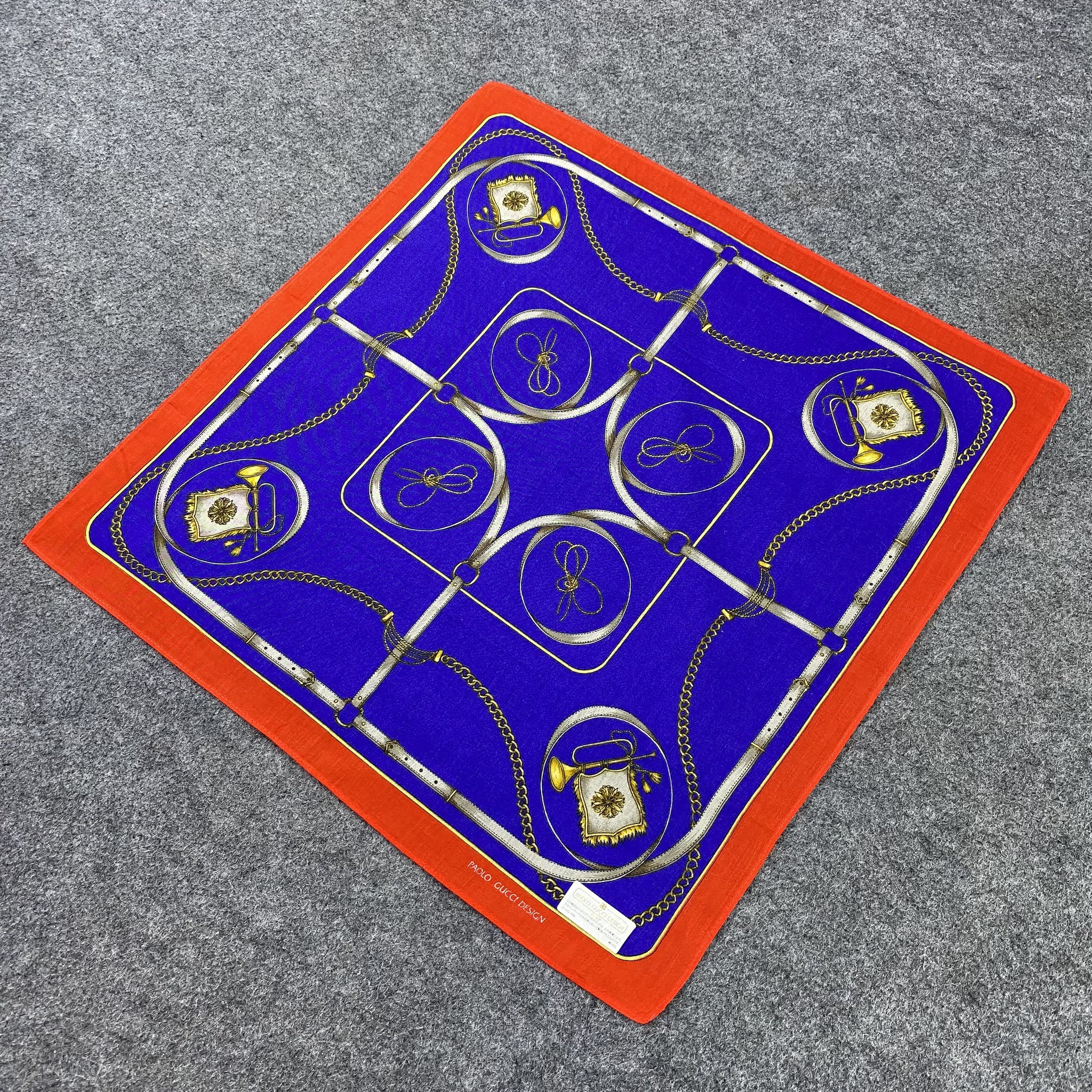 Paolo Gucci Paolo Gucci Handkerchief / Bandana / Neckerchief-B1250 Size ONE SIZE - 4 Thumbnail