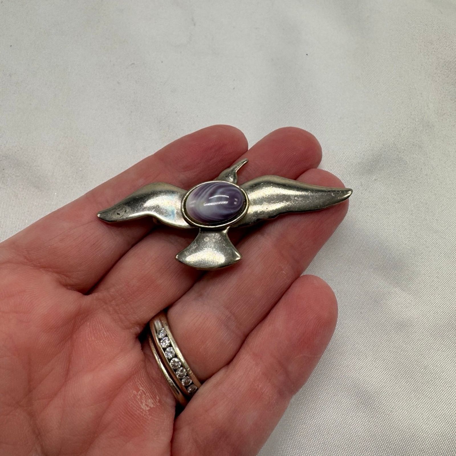 NBDN Nobrandedon VTG bird brooch Size ONE SIZE - 1 Thumbnail