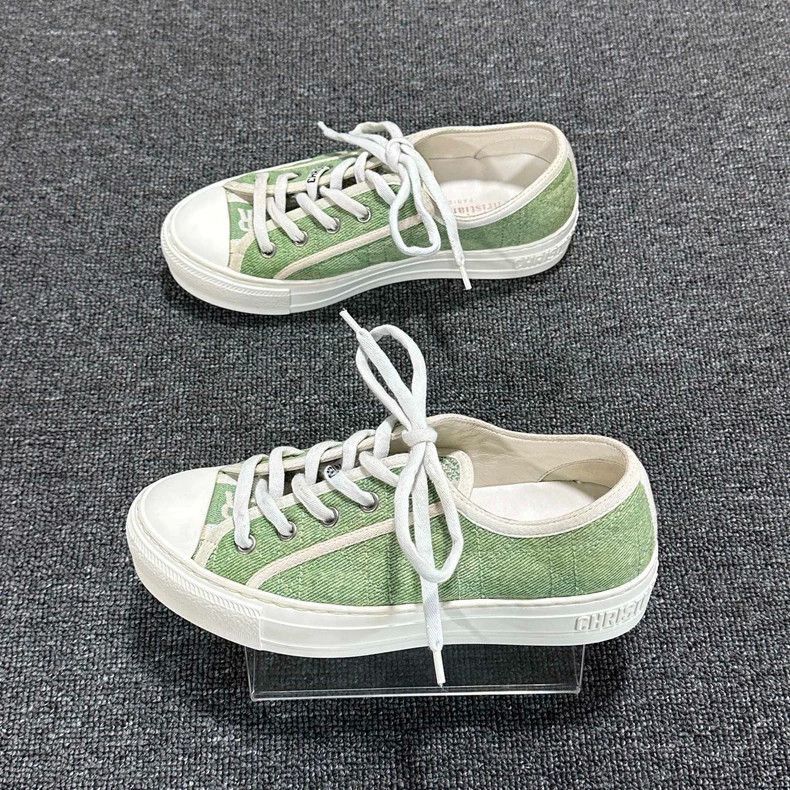 Dior Dior Light Green Denim Sneakers-2505 Size US 4.5 / IT 34.5 - 2 Thumbnail