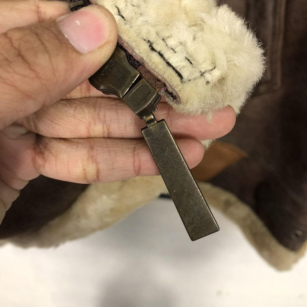 Japanese Brand 🔥VINTAGE LEATHER JACKET B 3 SHEARLING BASE AMERICAN BIKER Size US S / EU 44-46 / 1 - 20 Thumbnail