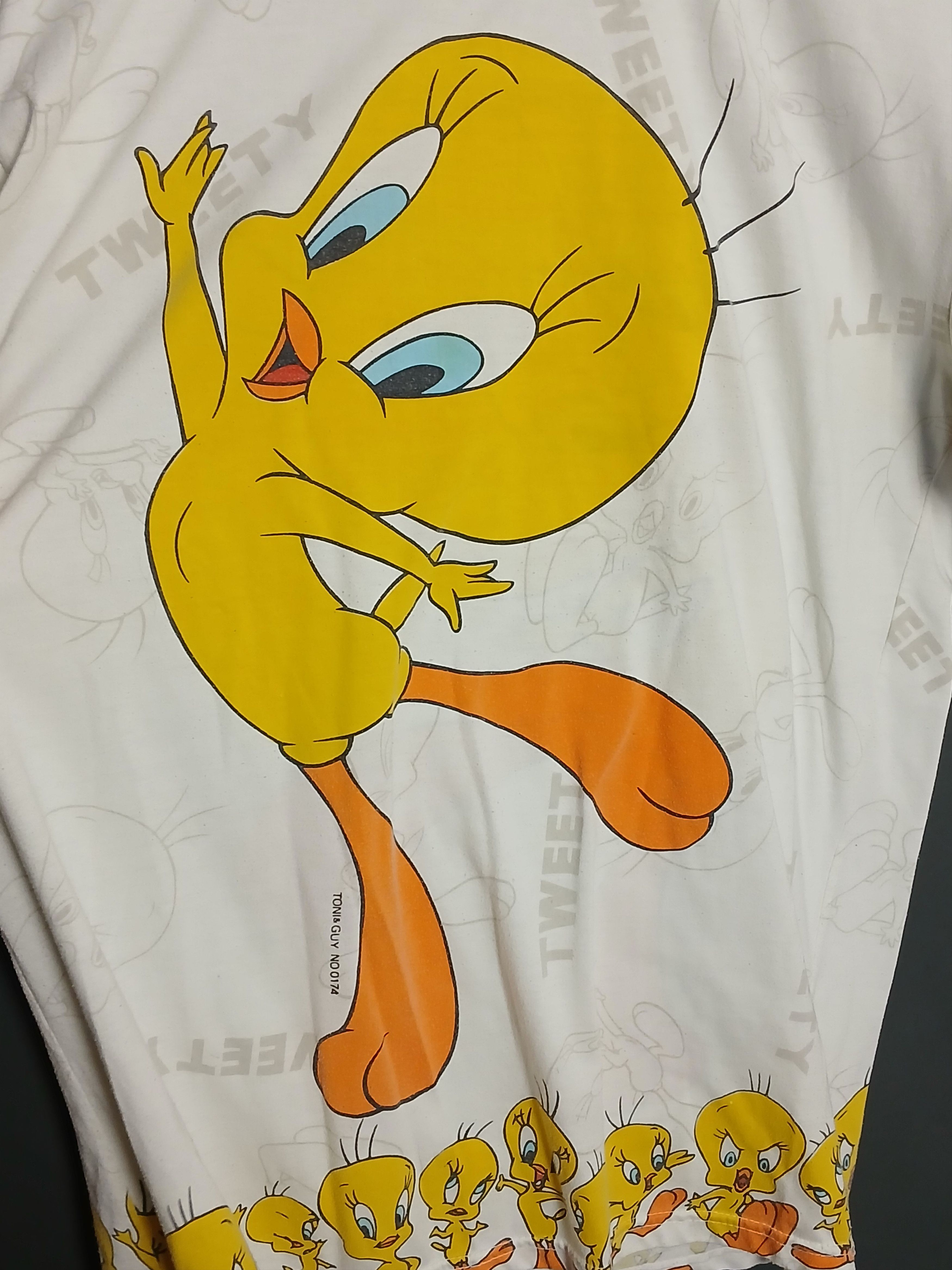 Cartoon Network × Vintage Vintage Looney Tunes Tweety T-Shirt Size US L / EU 52-54 / 3 - 3 Thumbnail