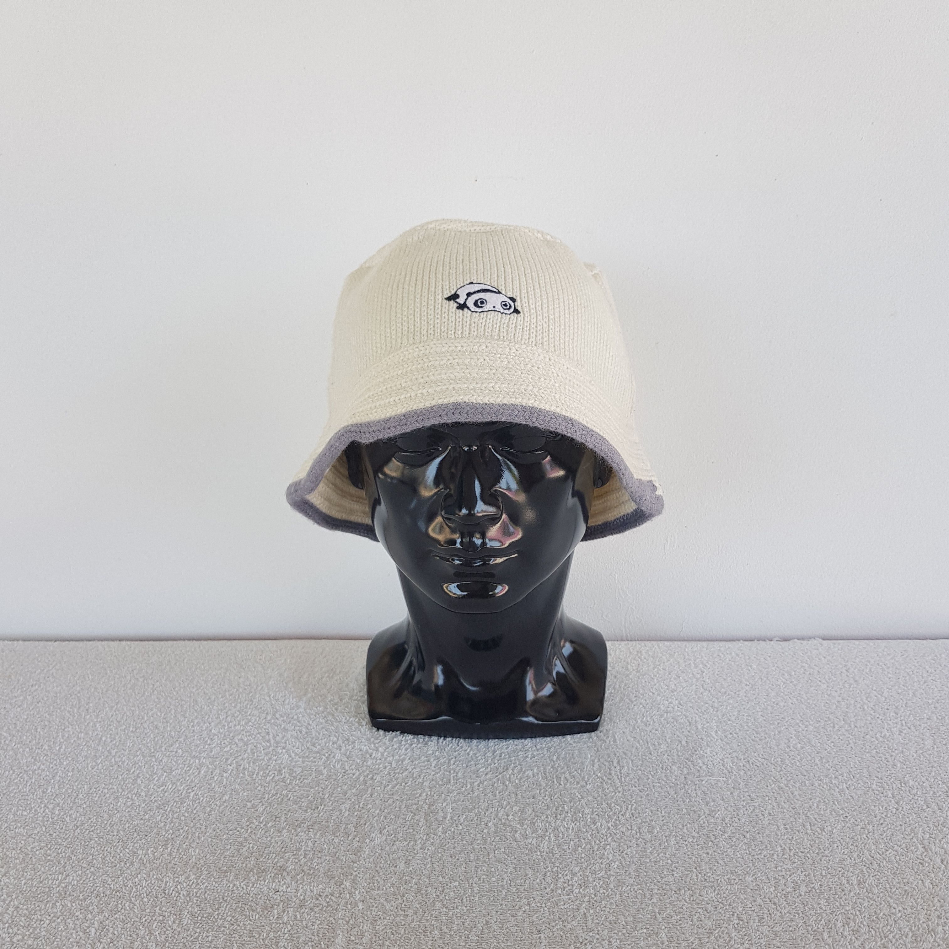 Japanese Brand Vintage San X Japanese Beanie Lazy Panda Snow Caps Ski Hats Size ONE SIZE - 2 Thumbnail