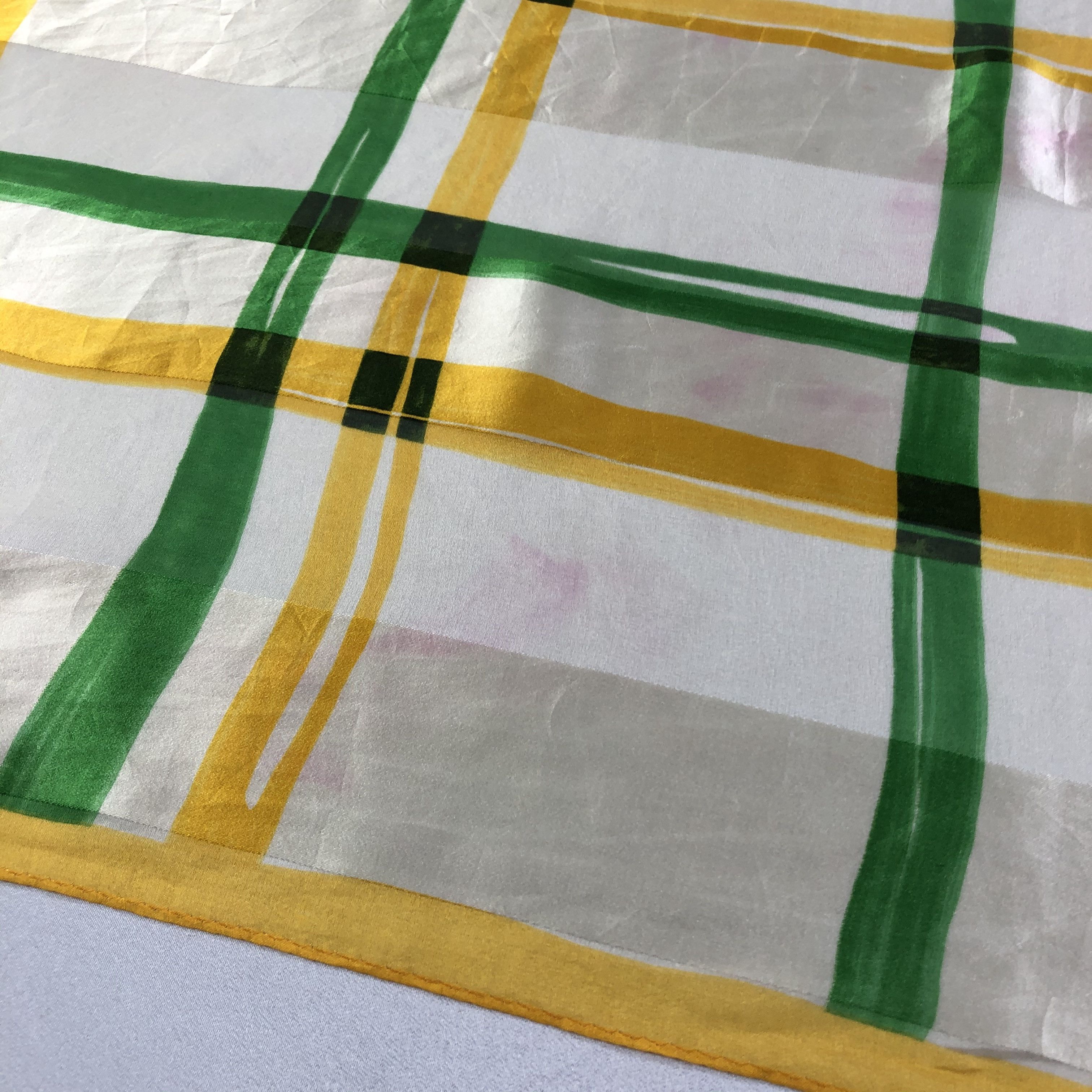 Vintage Vintage Elle Silk Scarf Size ONE SIZE - 8 Thumbnail