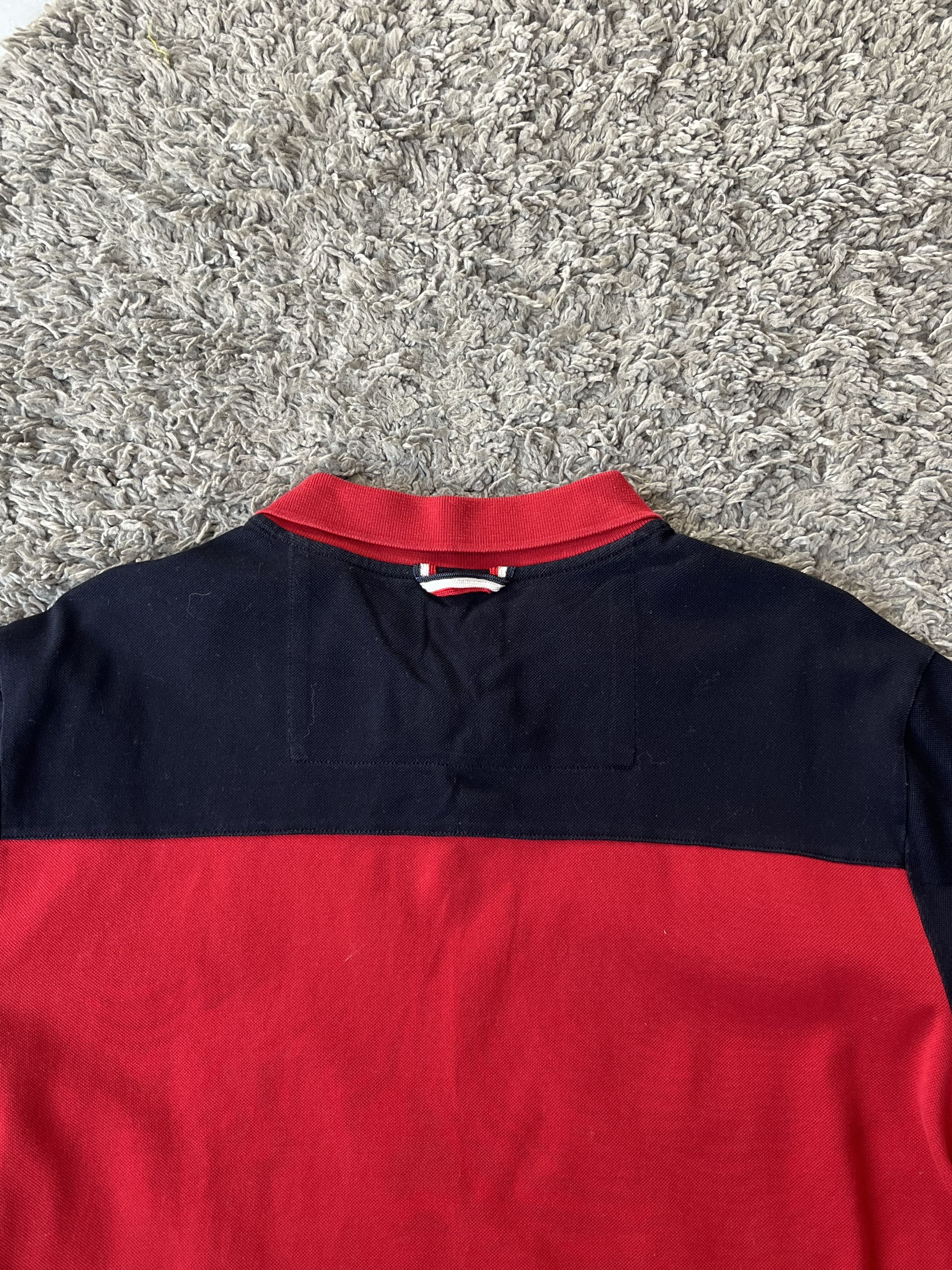 Moncler MONCLER GAMME BLEU Vintage Polo MADE IN ITALY Red/Blue Size US L / EU 52-54 / 3 - 6 Thumbnail