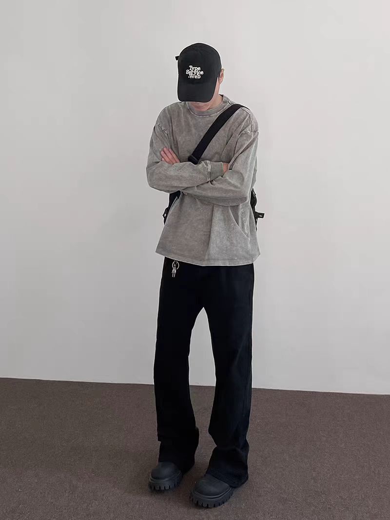 Black Casual Work Pants