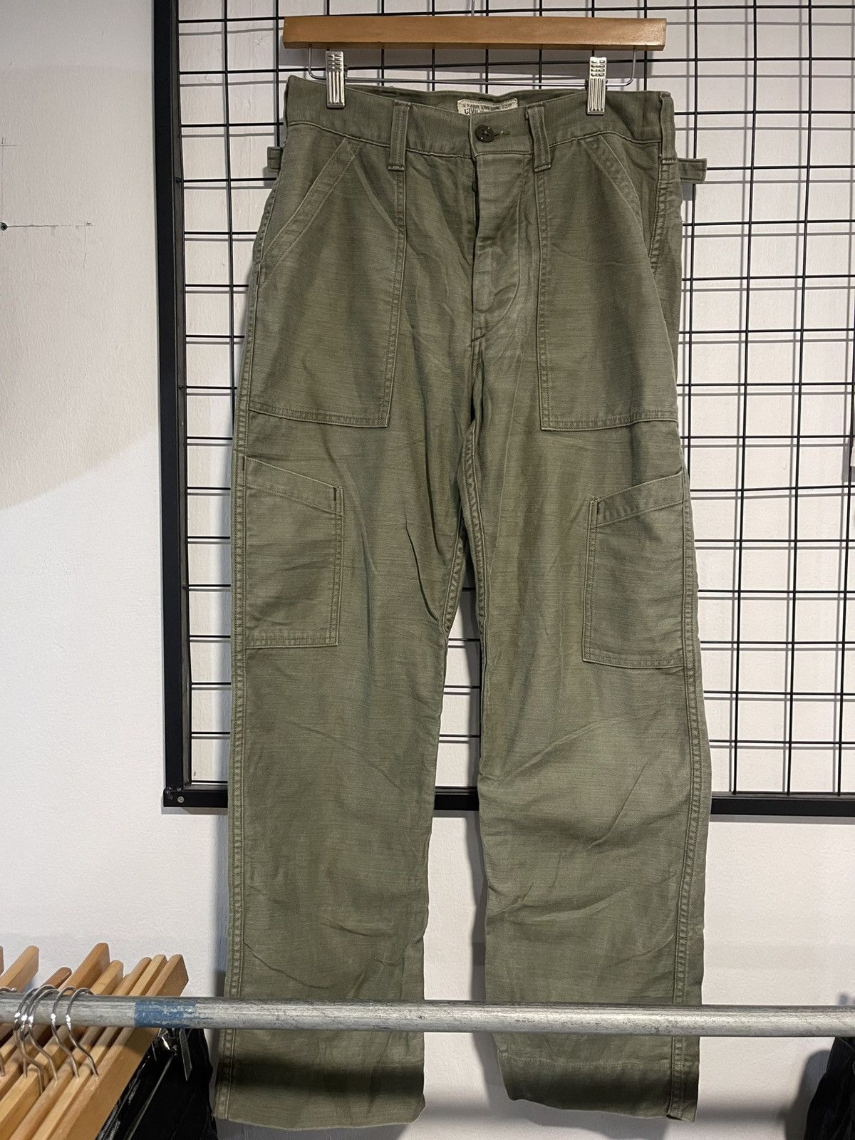 Freewheelers FREEWHEELERS M-1942 MILITARY-STYLE TROUSER Size US 30 / EU 46 - 1 Thumbnail
