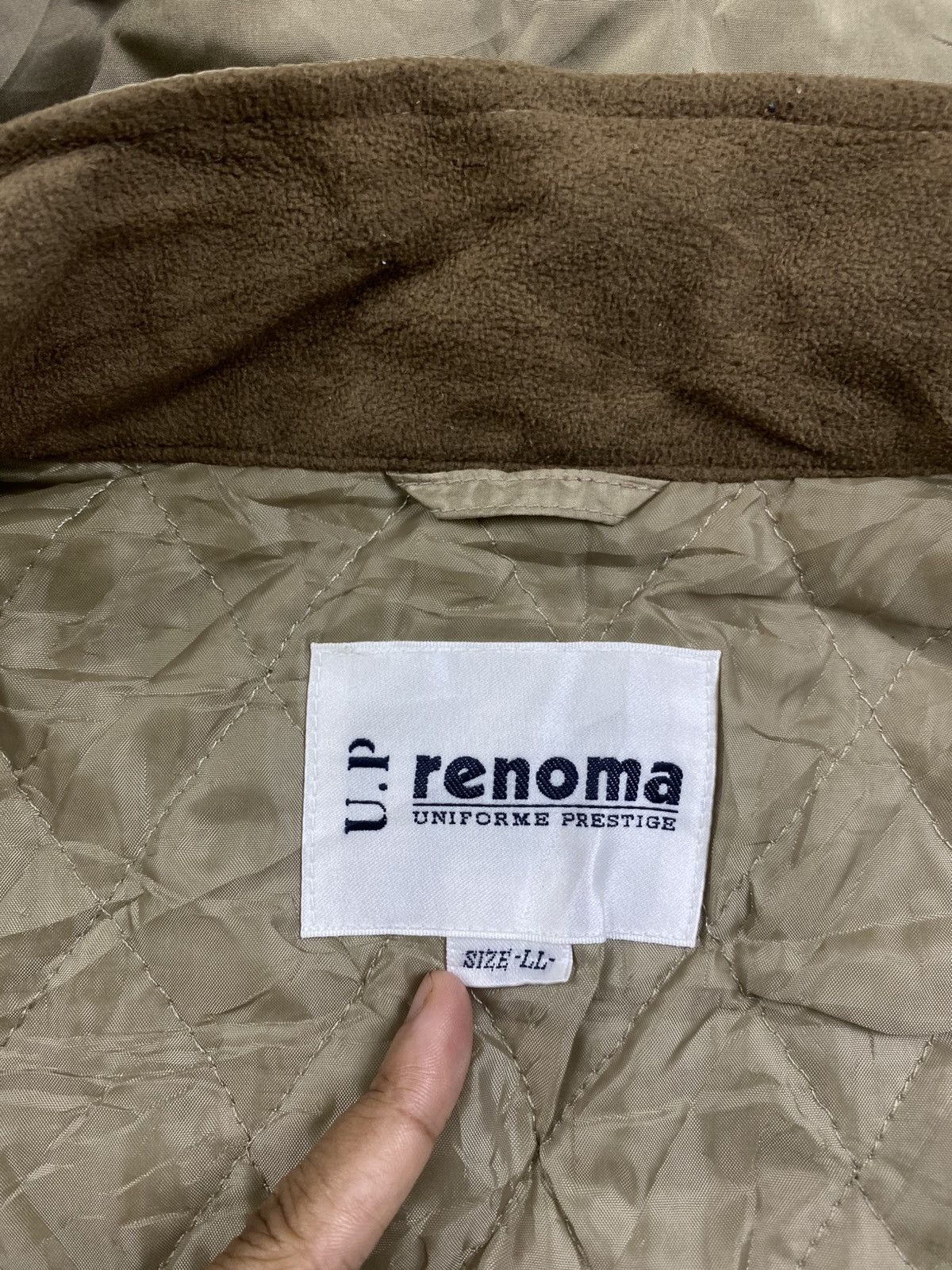 Japanese Brand × Renoma × Vintage Vintage U.Prenoma Nice Outdoor Style Nylon Zipper Jacket Size US L / EU 52-54 / 3 - 11 Thumbnail