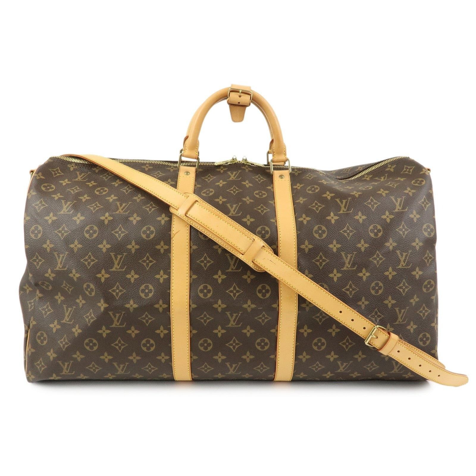 Louis Vuitton Louis Vuitton Monogram Keepall Bandouliere 60 Duffle Bag Size ONE SIZE - 1 Thumbnail