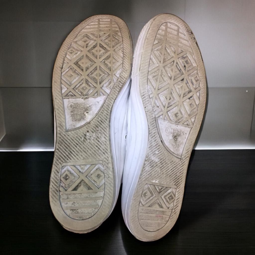 Converse Converse AllStar Low White Leather Shoes 136823C 11.5M/13.5W Size US 11.5 / EU 44-45 - 8 Thumbnail