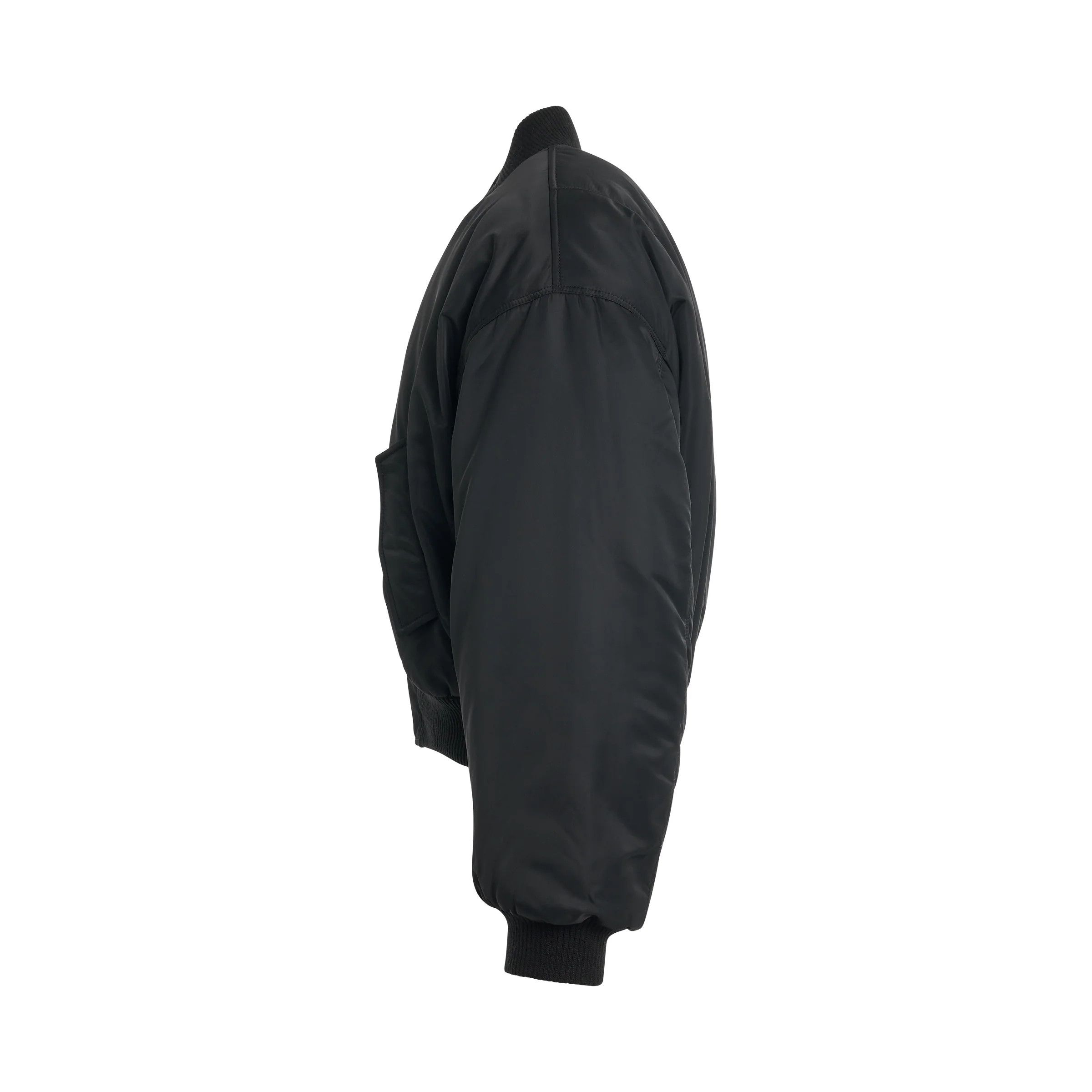 WE11DONE o1mris0824 Puff Bomber jacket in Black Size US S / EU 44-46 / 1 - 3 Thumbnail