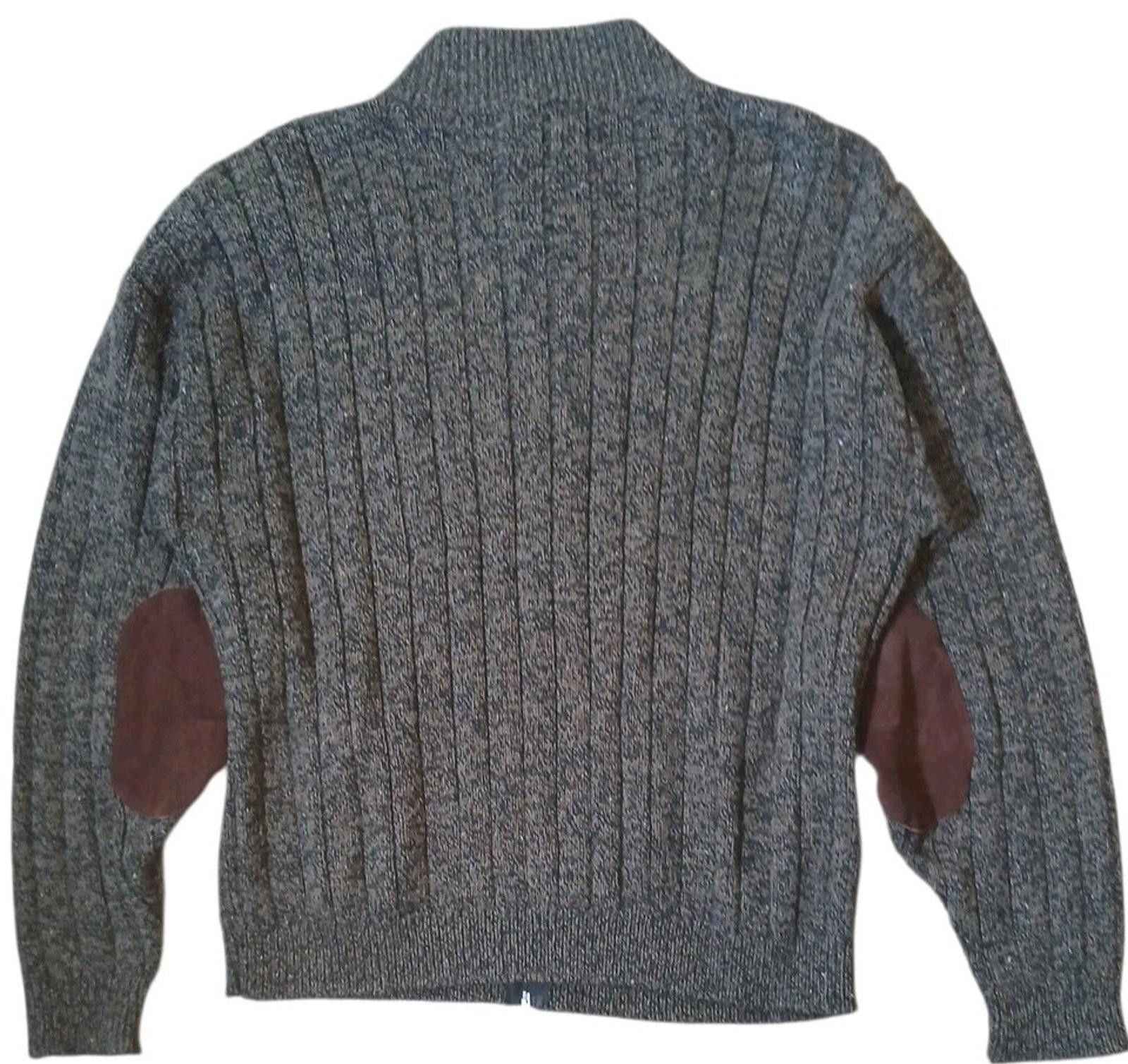 Orvis ORVIS Wool Blend & Leather L/XL Zip-up sweater 70's Size US L / EU 52-54 / 3 - 2 Thumbnail