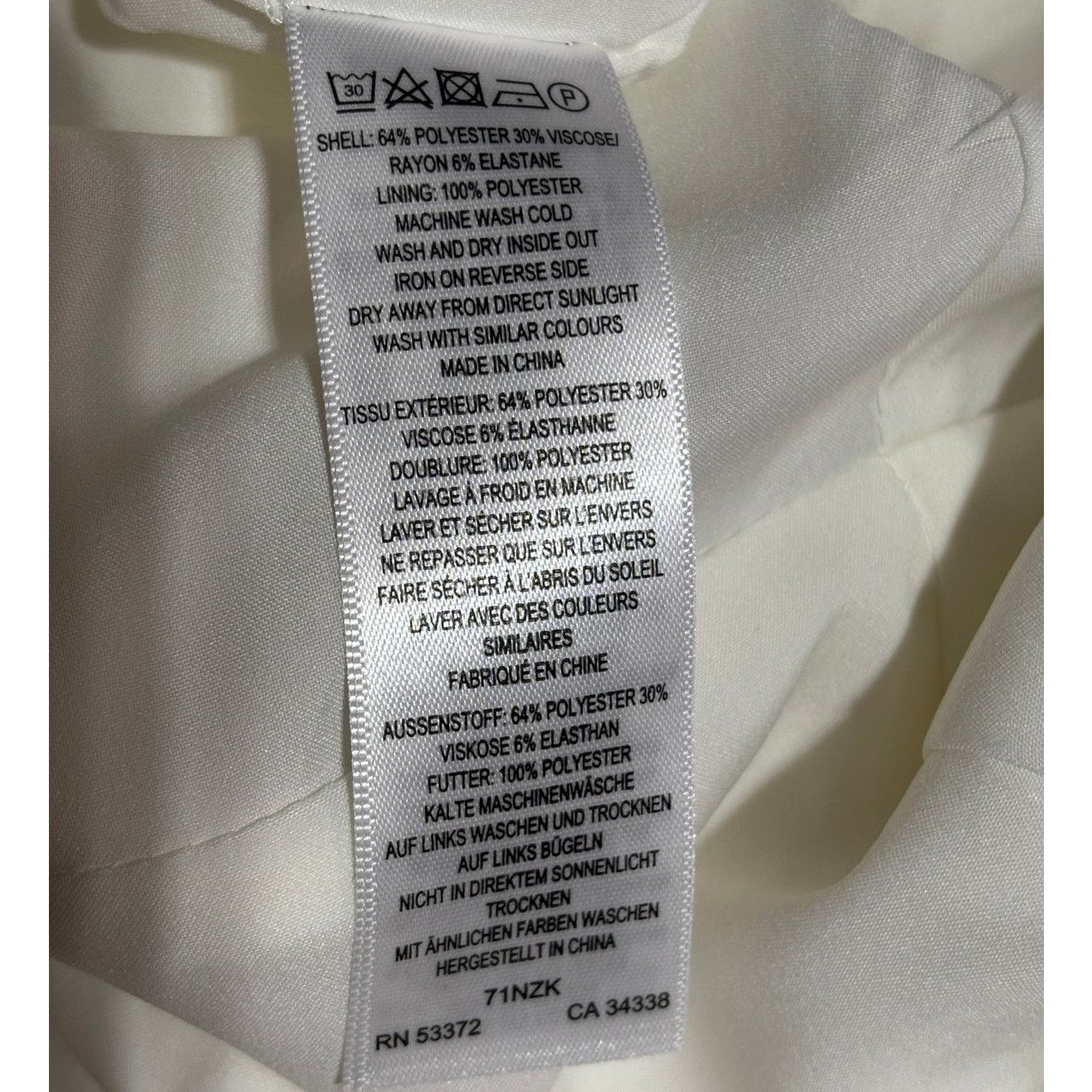 French Connection Size 8 | FRENCH CONNECTION Corset Neckline White Mini Dress Size M / US 6-8 / IT 42-44 - 10 Thumbnail