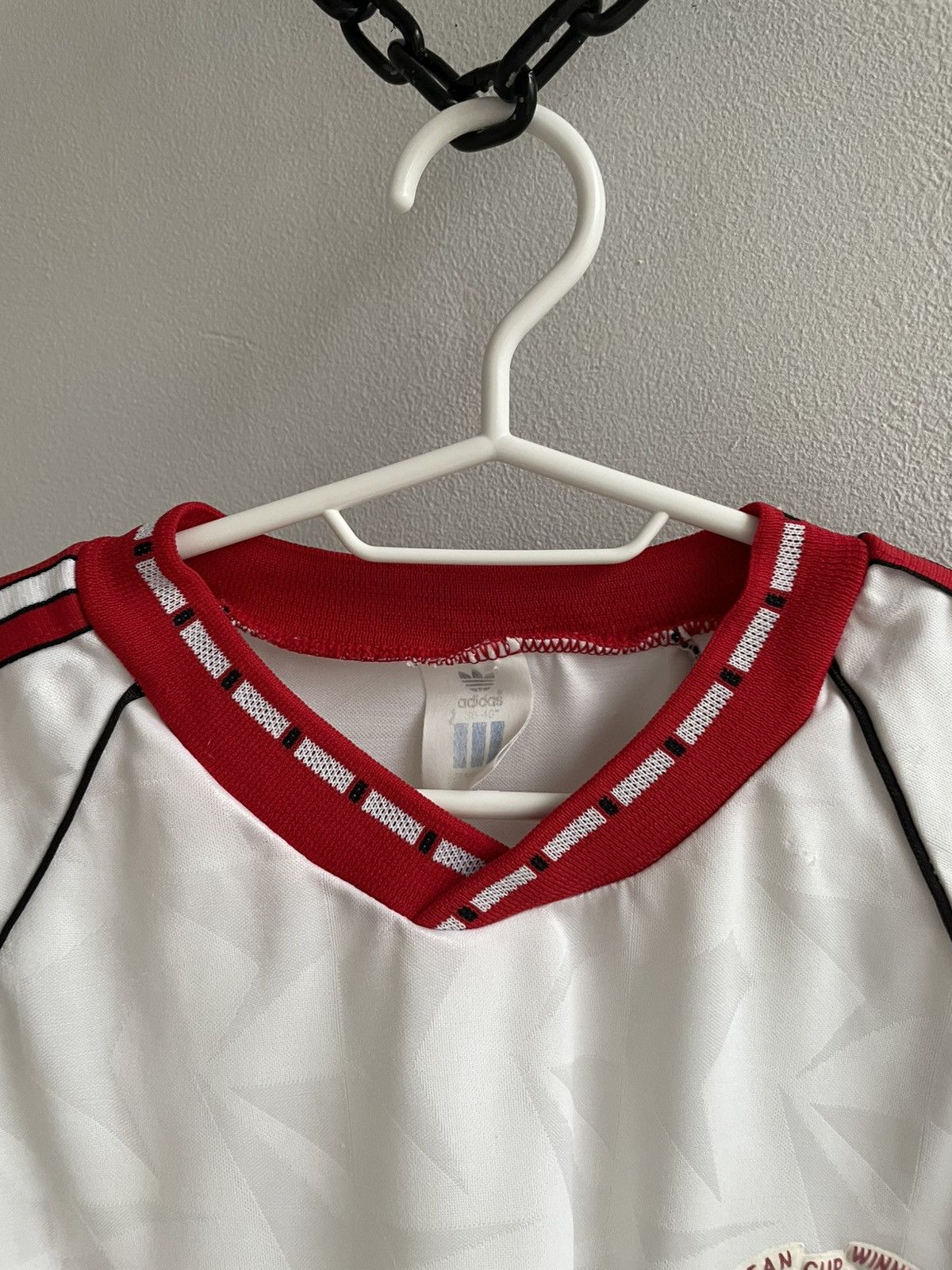 Adidas Manchester United 1990 1991 Soccer Football Jersey Shirt Size US S / EU 44-46 / 1 - 11 Thumbnail