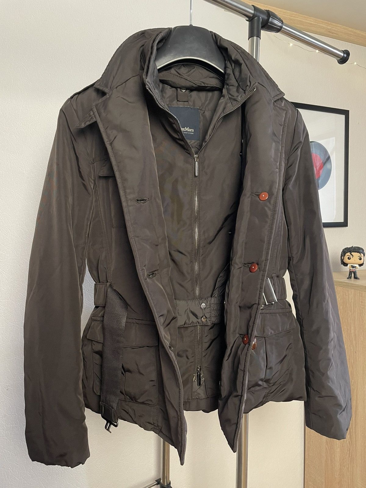 Max Mara Max Mara Belted Napoleon Jacket Size M / US 6-8 / IT 42-44 - 1 Thumbnail