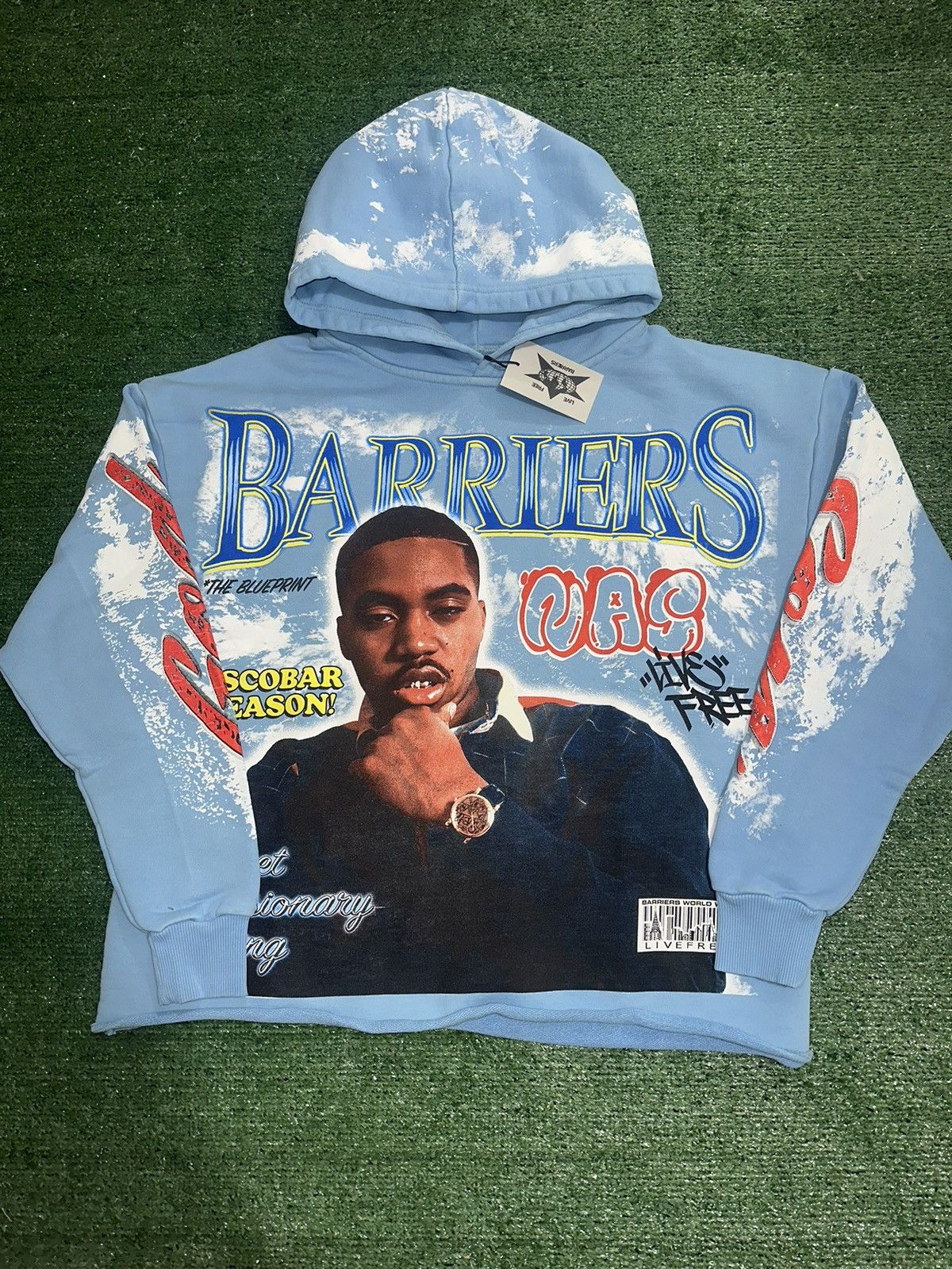 Barriers Barriers Nas Escobar Hoodie Size US XL / EU 56 / 4 - 1 Thumbnail