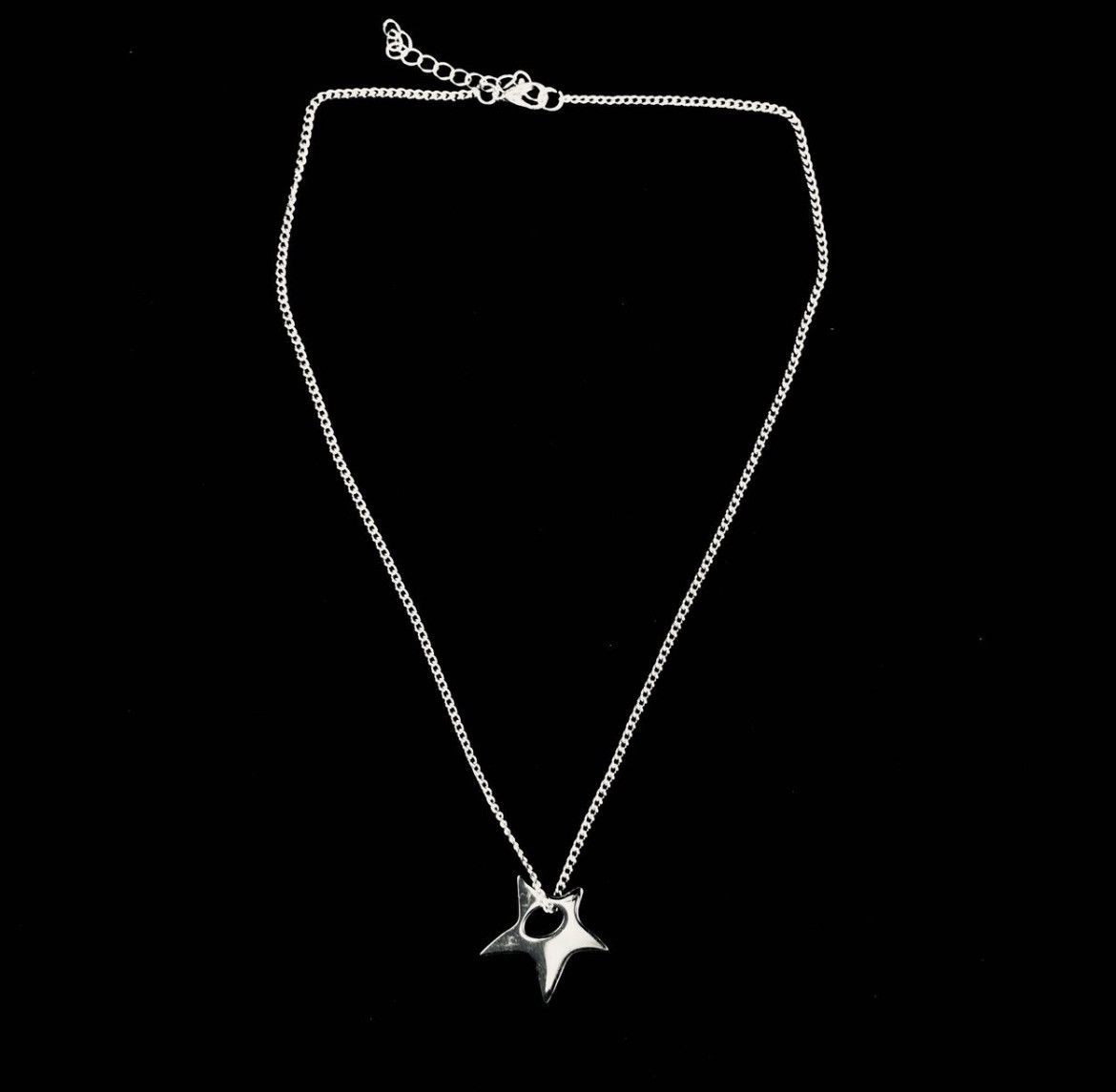 Jewelry Chain Star Necklace Y2K Pop Punk Grunge Size ONE SIZE - 3 Thumbnail
