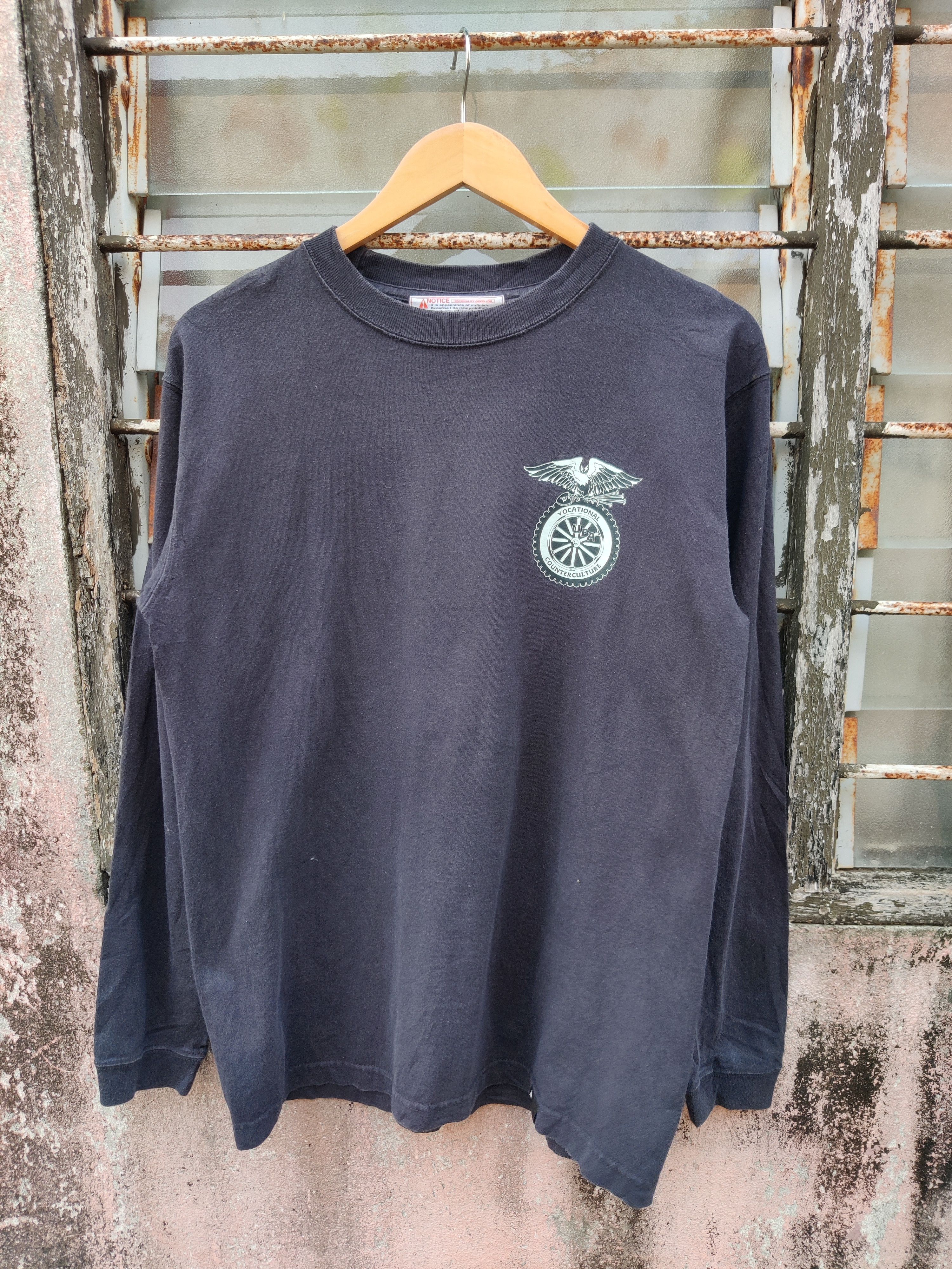Vintage Vintage Vocational Counterculture UFA Shirt Size US M / EU 48-50 / 2 - 5 Thumbnail